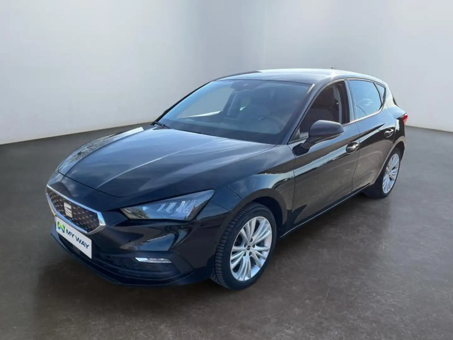 SEAT Leon *GPS*Carplay*APS Av/Ar*Clim auto*CruiseACC Zwart - 1