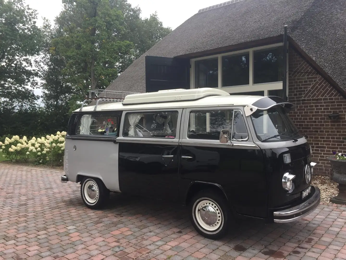 Volkswagen T2 kampeerauto Groen - 2