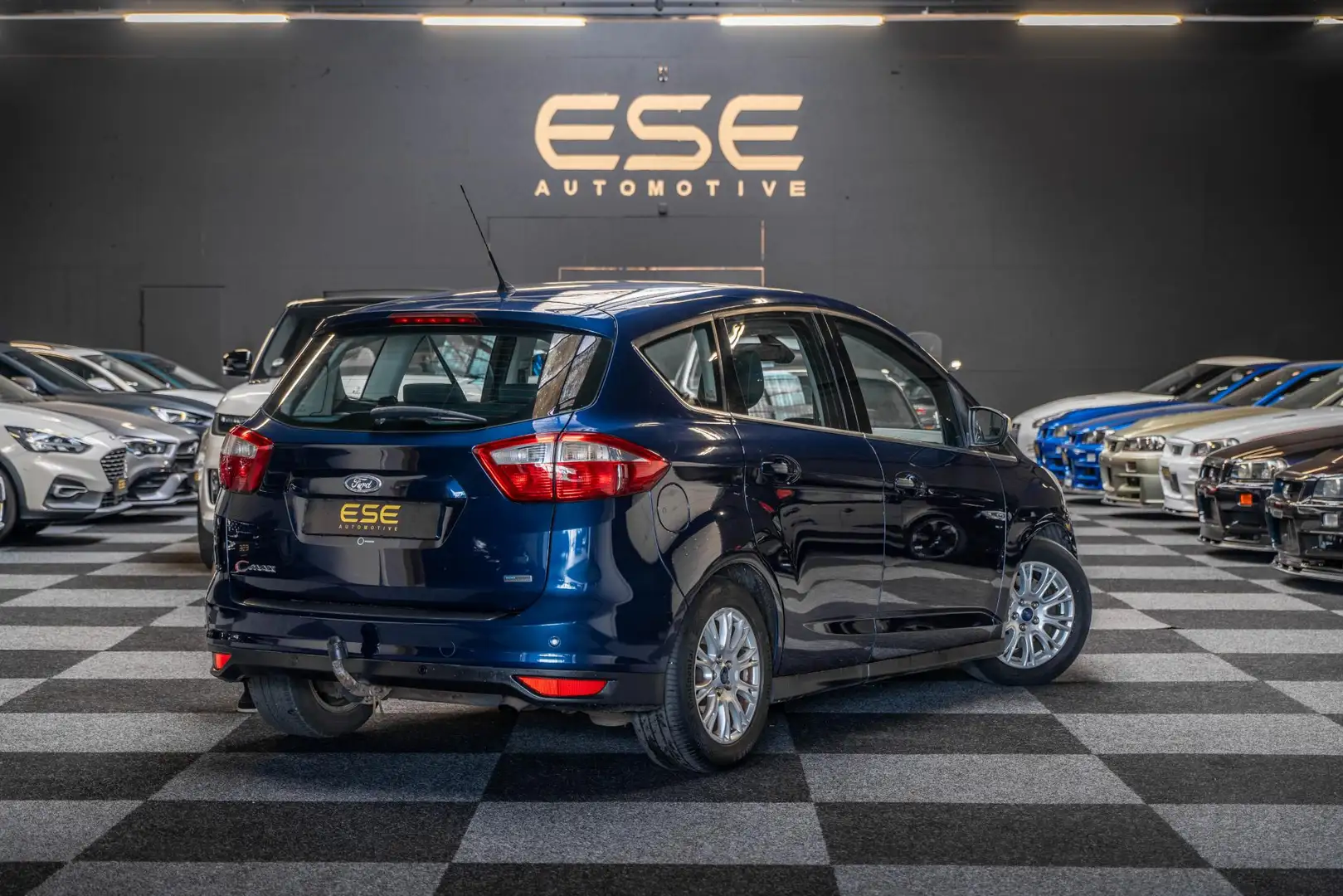 Ford C-Max 1.6 EcoBoost Titanium | Navi | Trekhaak | Cruiseco Blauw - 2