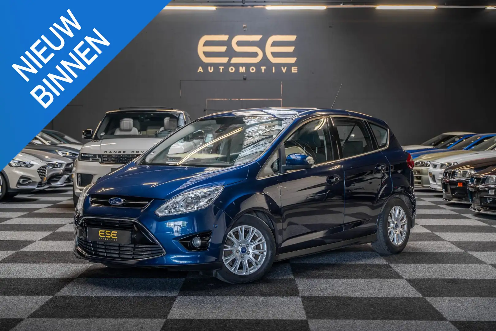 Ford C-Max 1.6 EcoBoost Titanium | Navi | Trekhaak | Cruiseco Blauw - 1