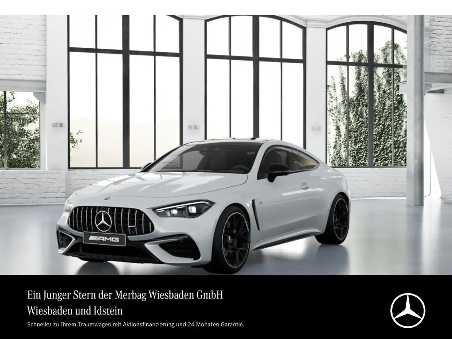 Mercedes-Benz CLE 53 AMG COUPE DRIVER PANO STH. SITZKL. AHK BURMESTER Blanc - 1