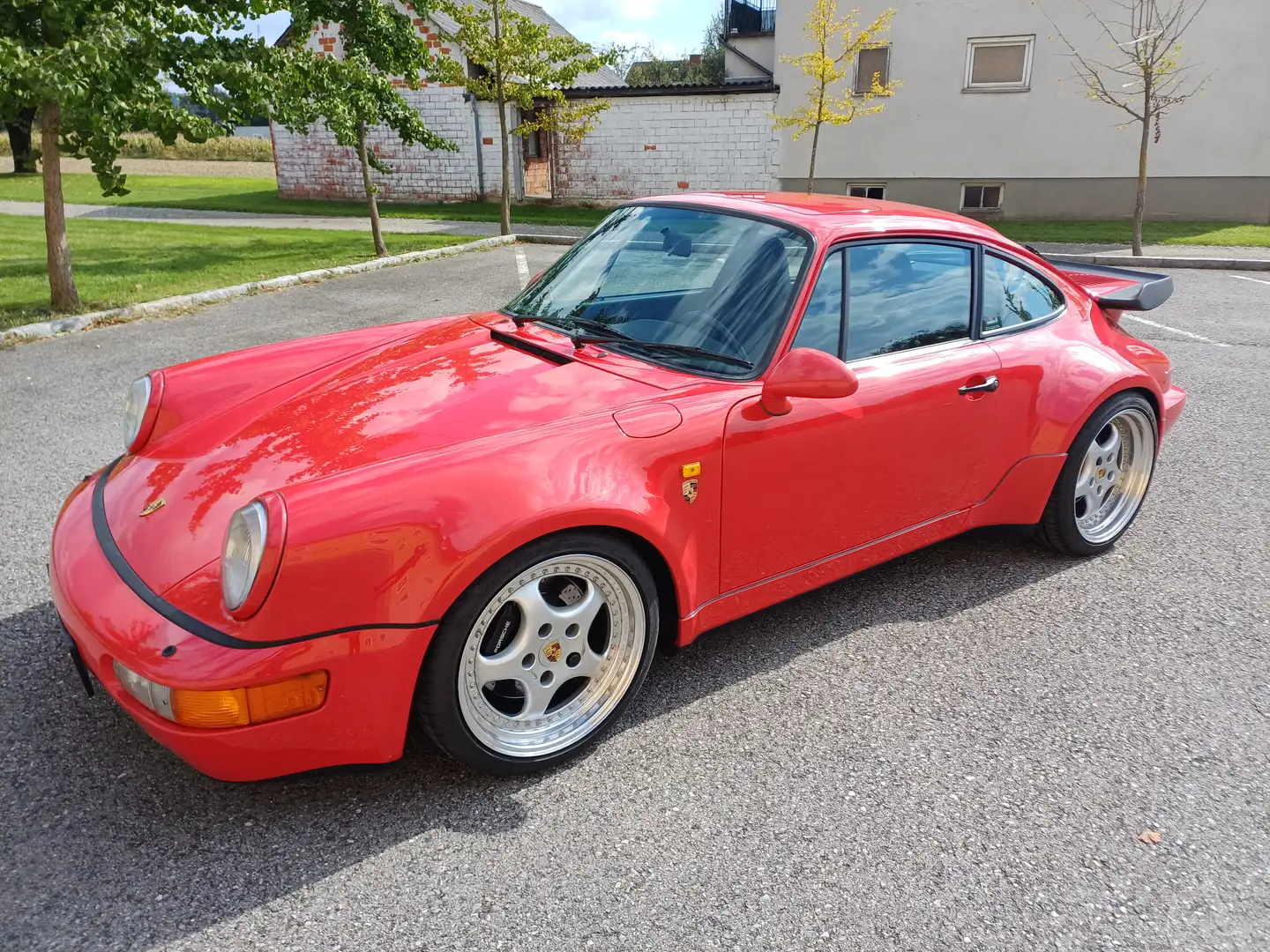 Porsche 964 964 turbo/Top-Originalzustand Rot - 2