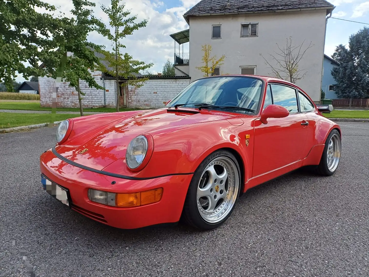 Porsche 964 964 turbo/Top-Originalzustand Rot - 1