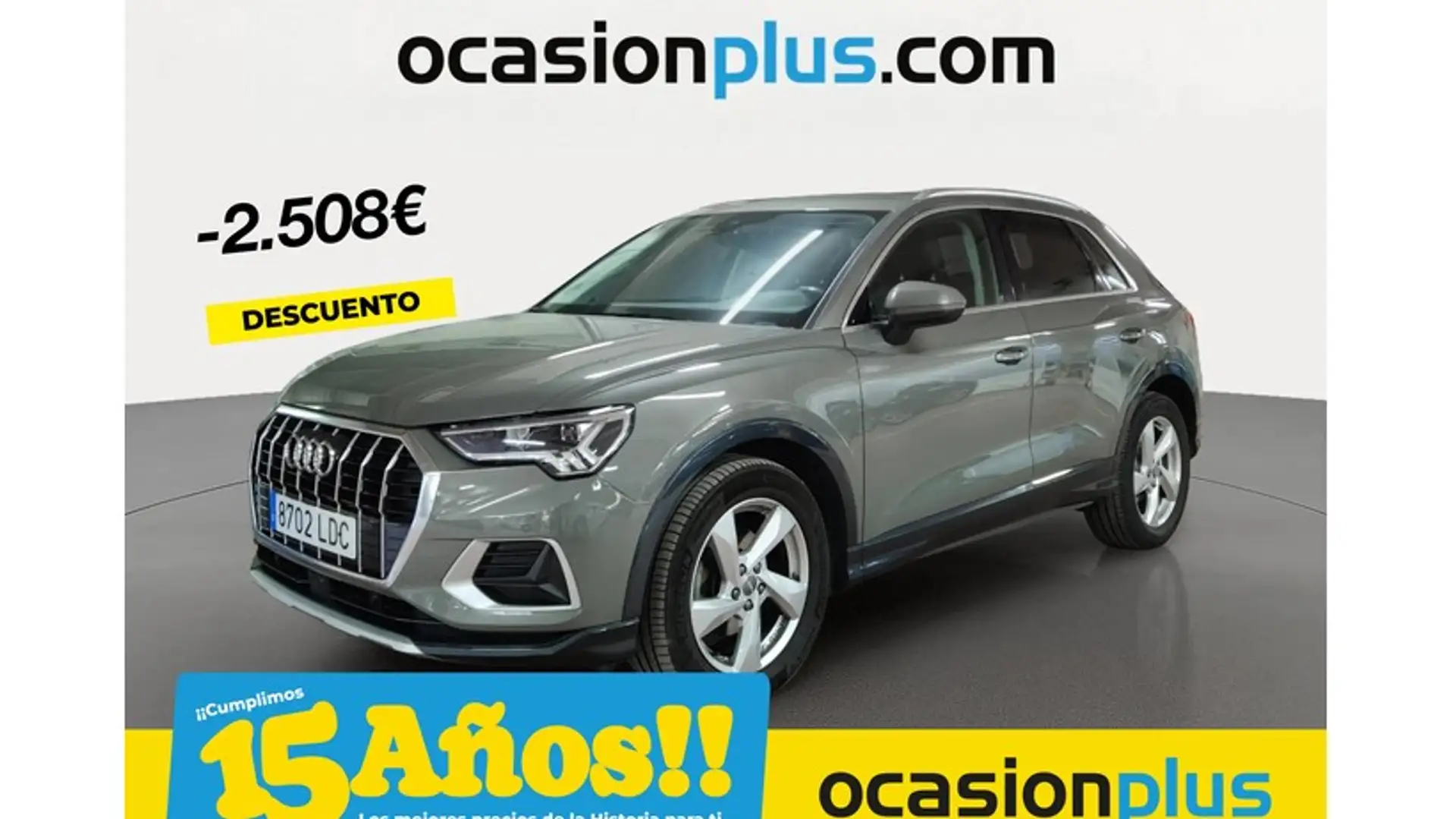 Audi Q3 35 TDI Advanced S tronic 110kW Gris - 1