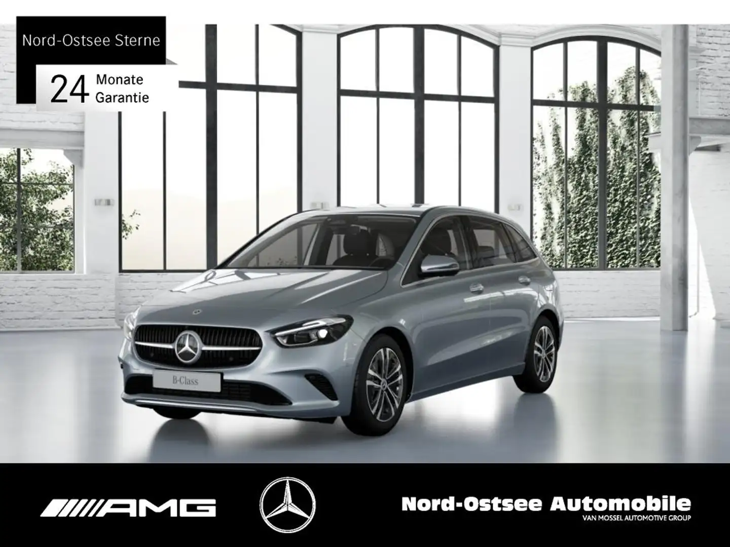 Mercedes-Benz B 200 PROGRESSIVE 360 AHK LED KEYLESS KAMERA PDC Silber - 1