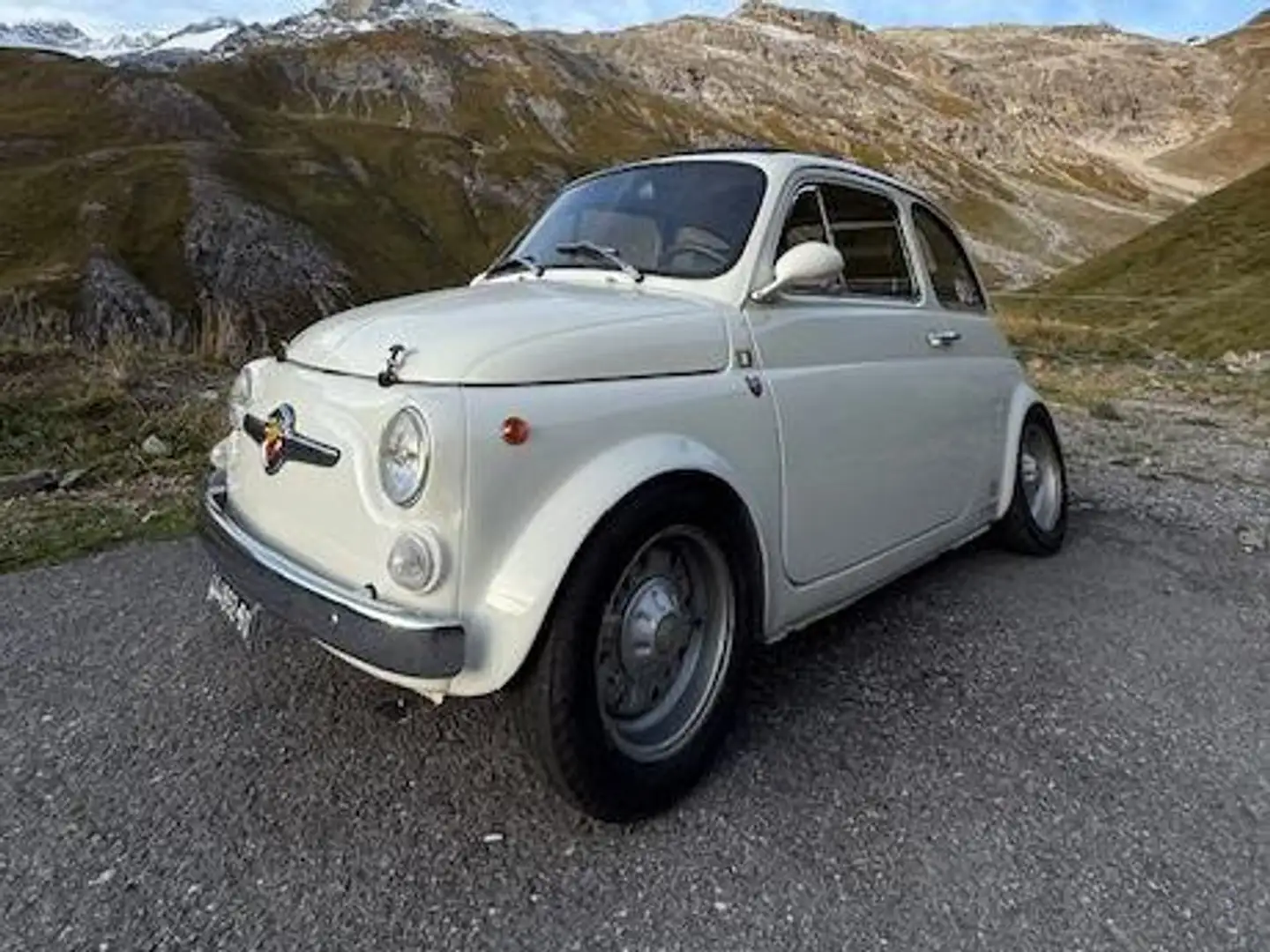 Fiat 500 TUTTO OMOLOGATO 695 esseesse GIANNINI 870 Blanco - 1