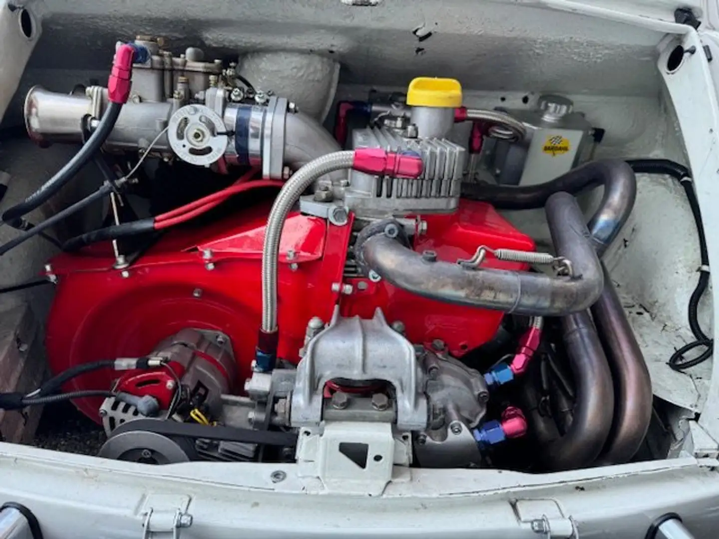 Fiat 500 TUTTO OMOLOGATO 695 esseesse GIANNINI 870 Blanco - 2