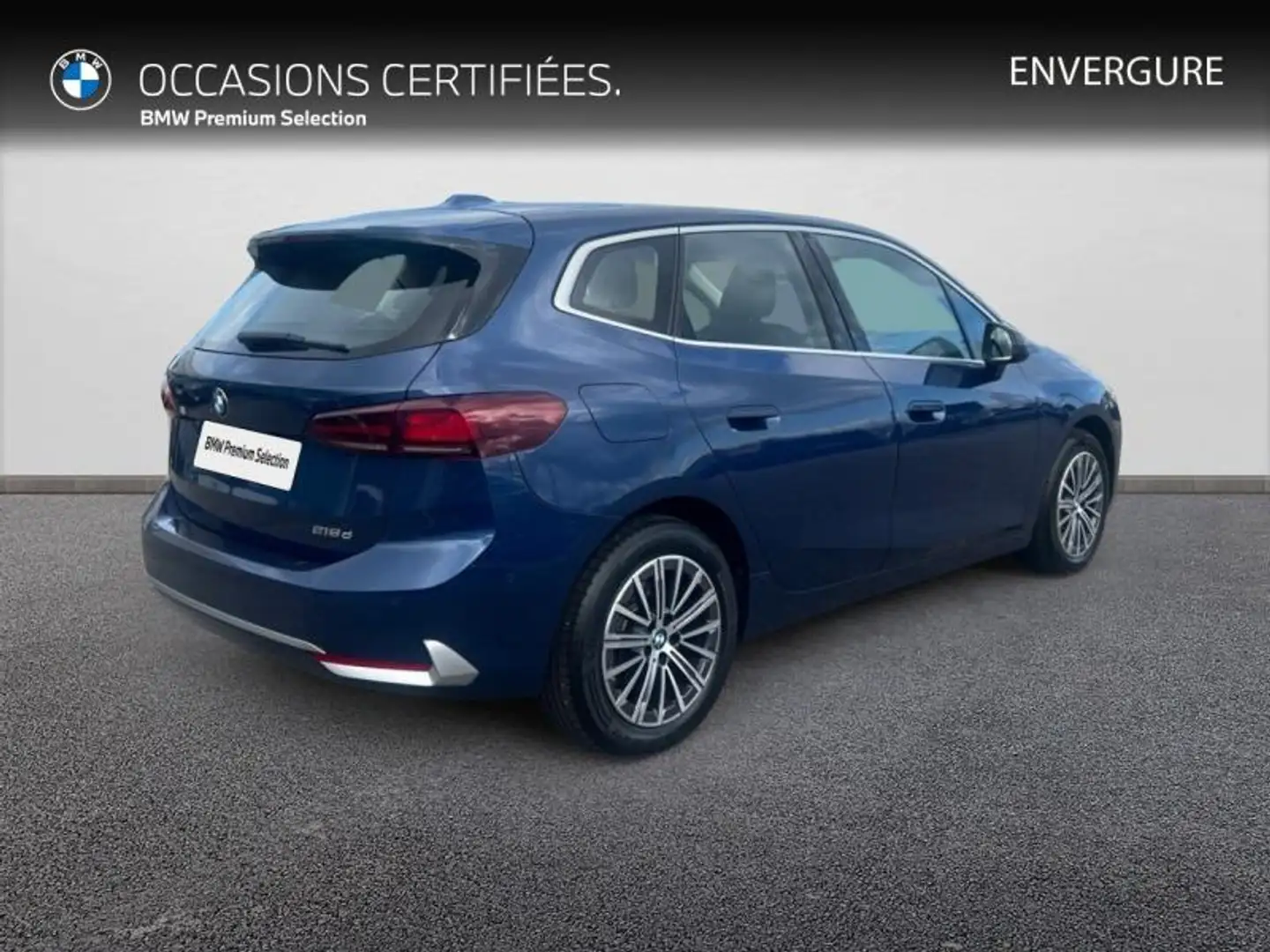 BMW 218 218d 150ch Business Design DKG7 Blau - 2