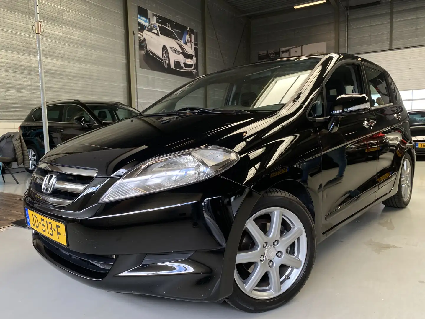 Honda FR-V 1.8i Comfort Automaat, 6 Pers, Cruise Zwart - 1