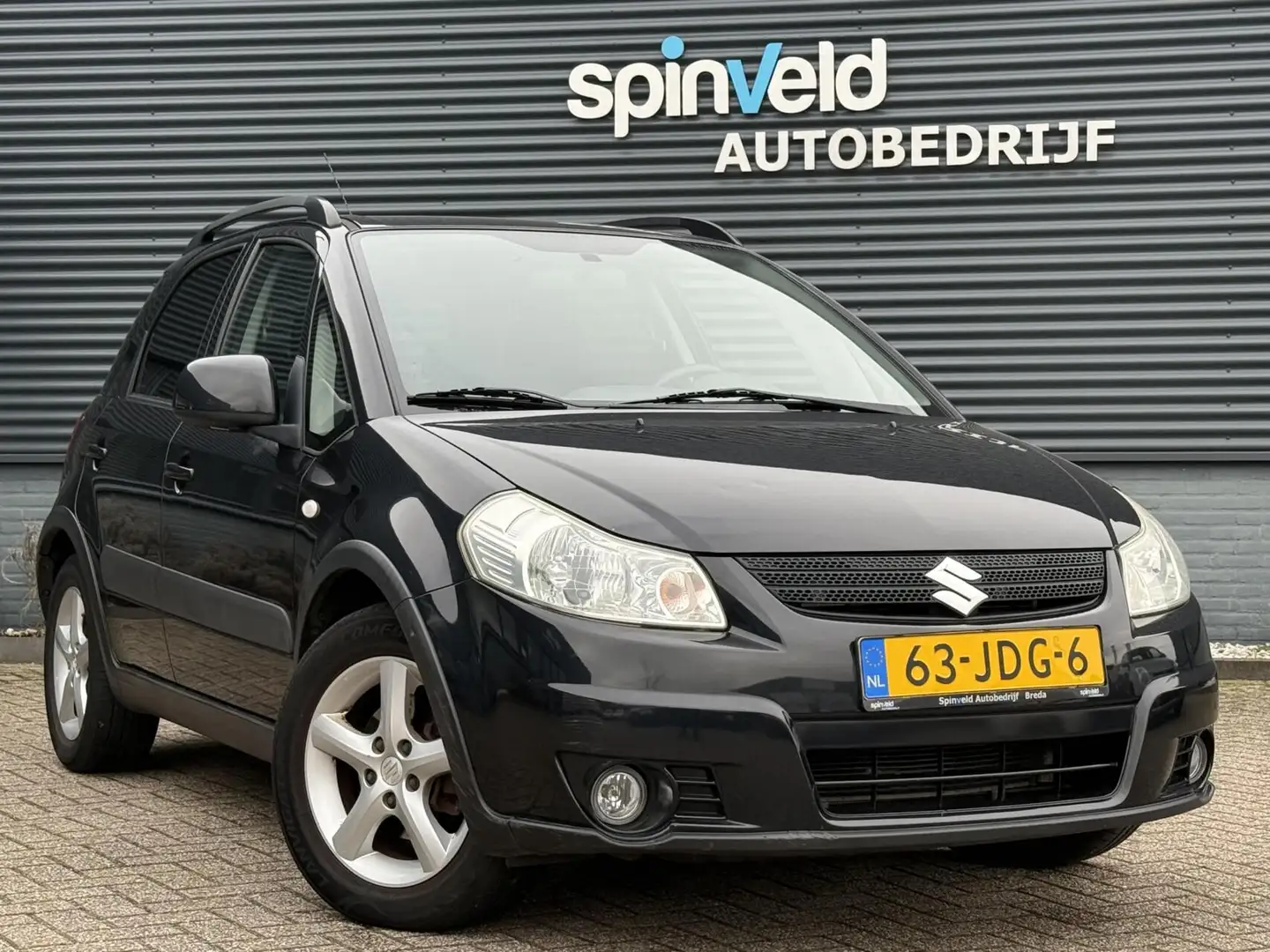 Suzuki SX4 1.6 Shogun BJ`09 NAP NL Airco Cruise Trekhaak Elek Zwart - 2