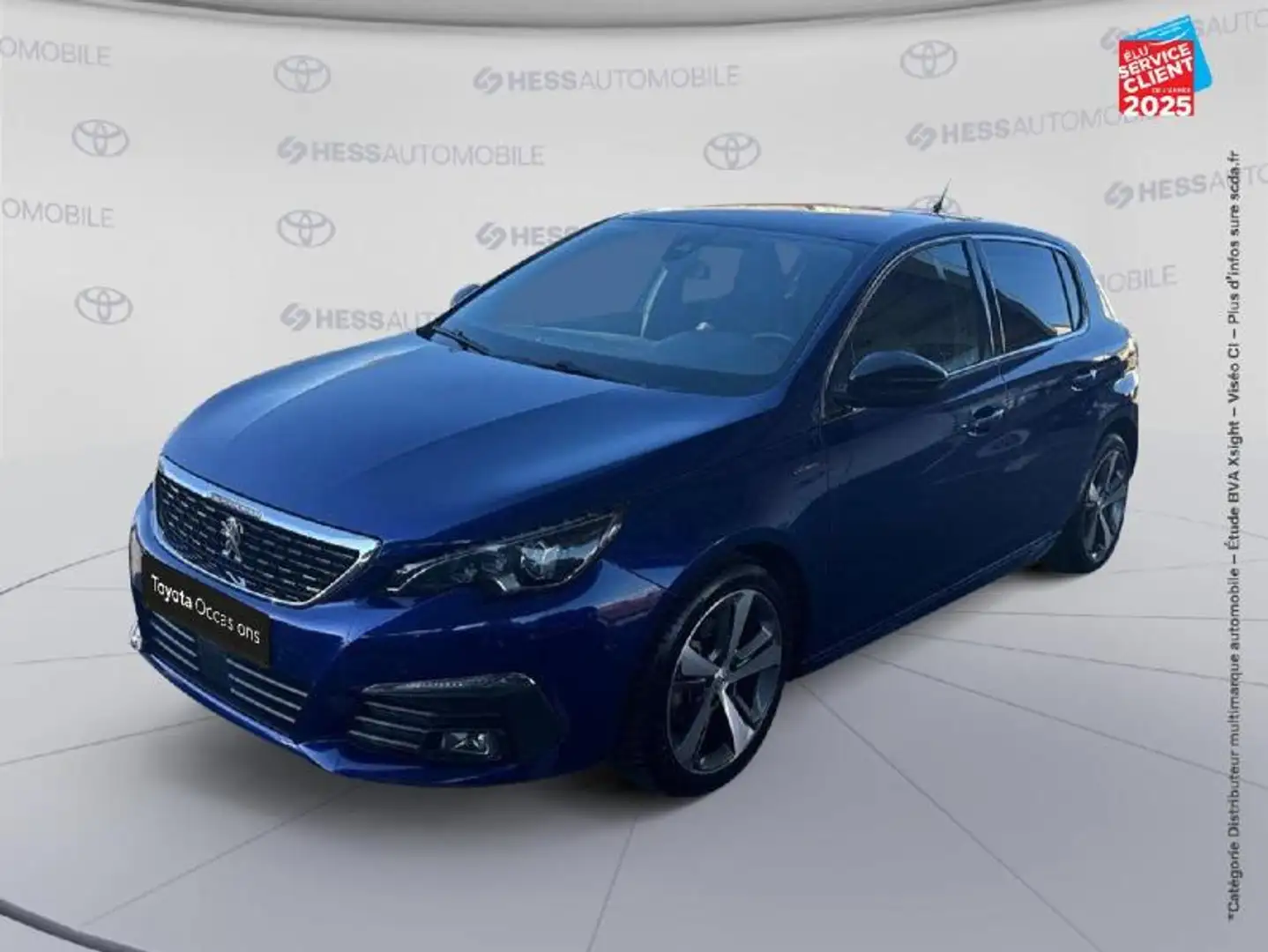 Peugeot 308 1.2 PureTech 130ch E6.c S\u0026S GT Line 108g Bleu - 1