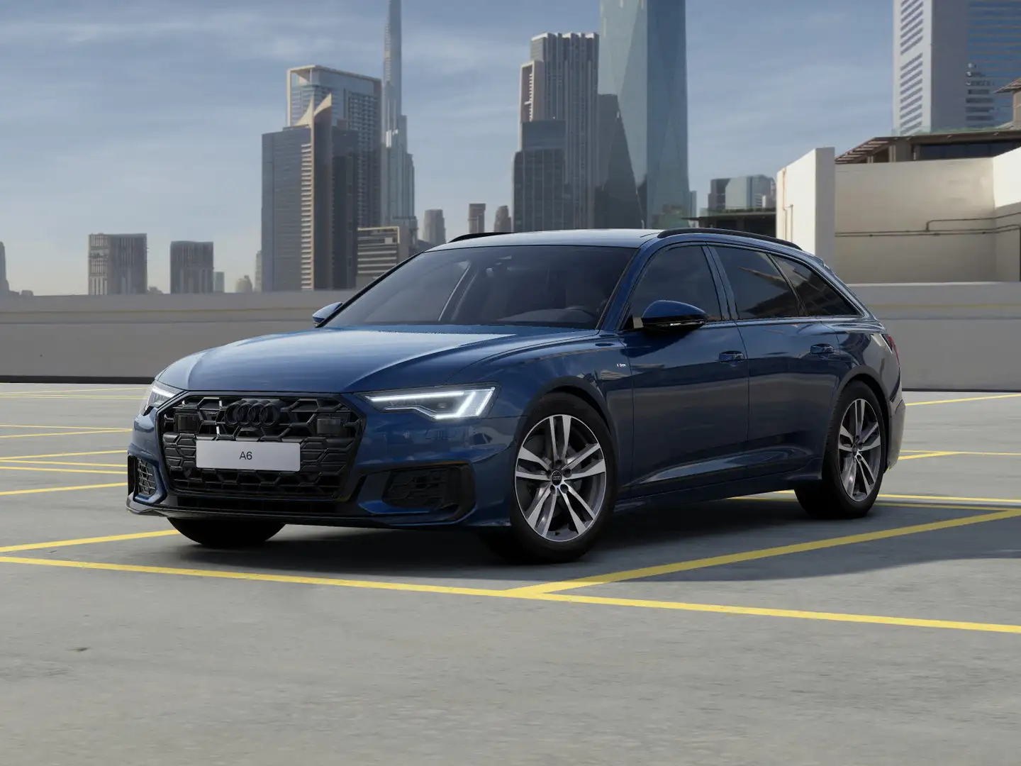 Audi A6 50 TDI quattro tiptronic design S line Blau - 1