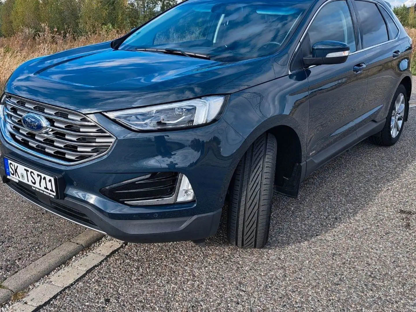 Ford Edge Edge 2.0 EcoBlue Bi-Turbo 4x4 Aut.Titanium Blau - 1