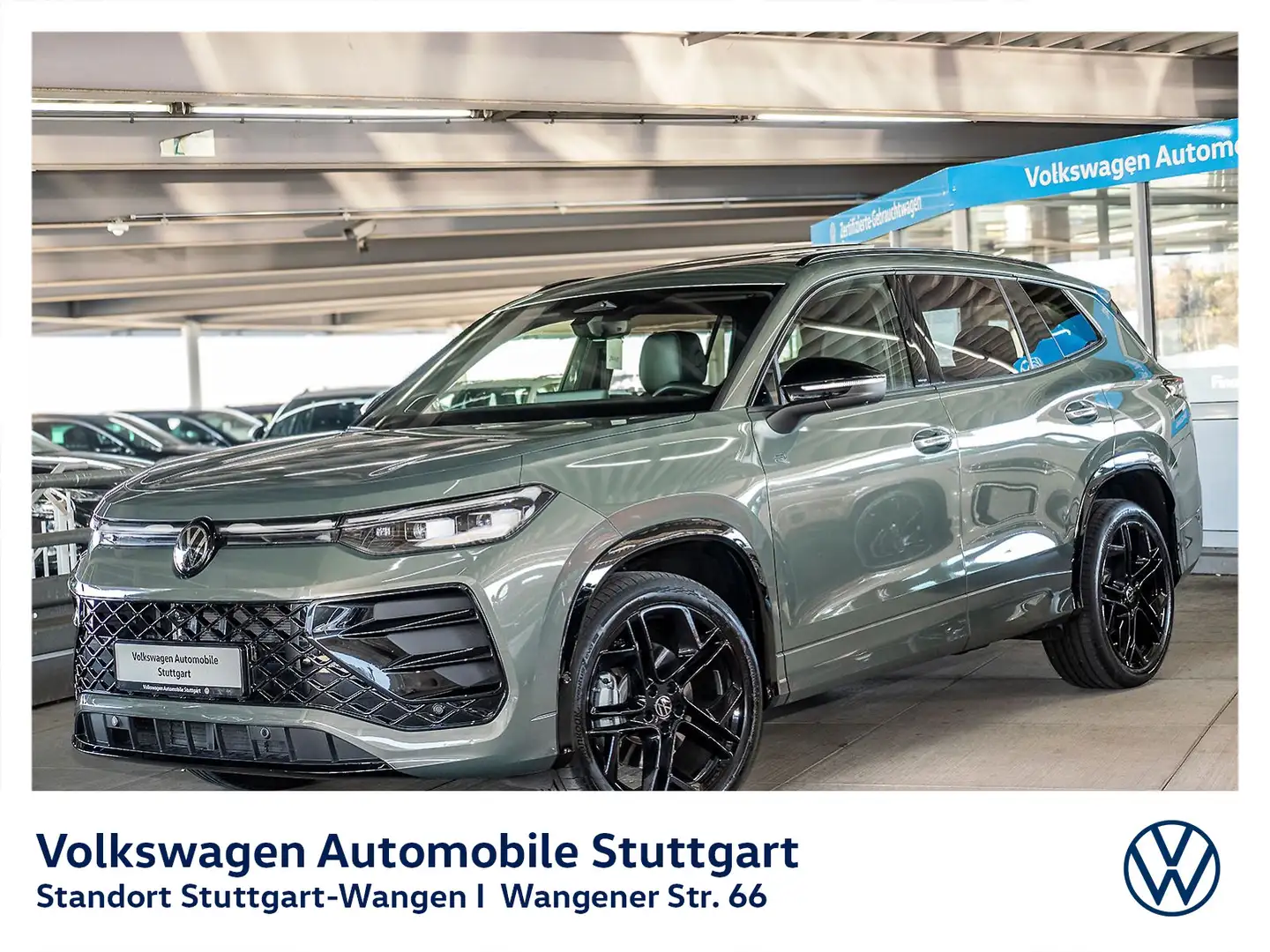 Volkswagen Tayron R-Line 2.0 TDI DSG Navi Kamera Pano Stdhz Grün - 1