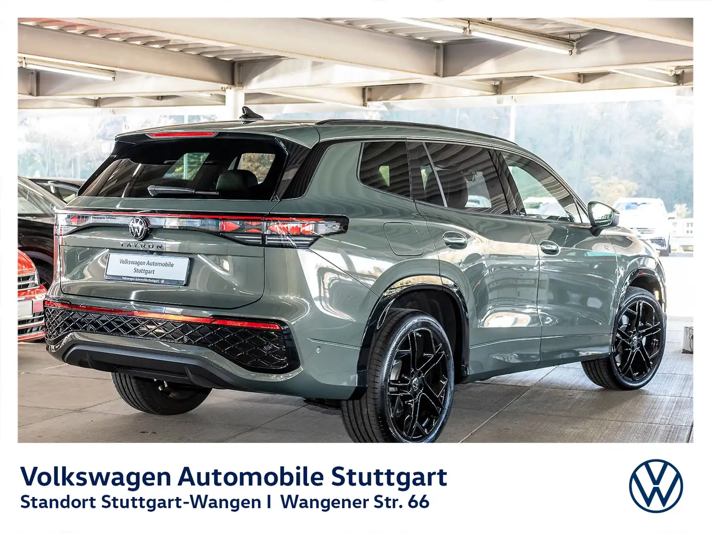 Volkswagen Tayron R-Line 2.0 TDI DSG Navi Kamera Pano Stdhz Grün - 2