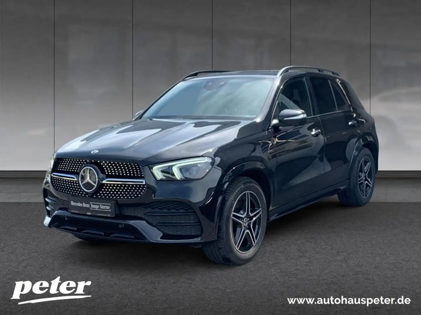 Mercedes-Benz GLE 350 de 4MATIC AMG, AHV, Airmatic Negro - 2