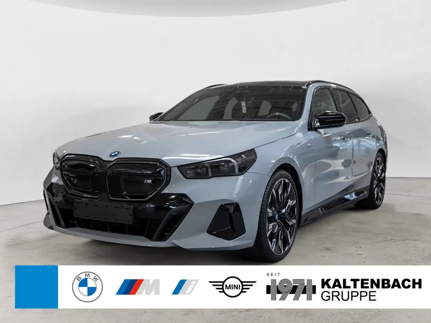 BMW i5 M60 Touring xDrive PANO AHK 360° LED B&W Gris - 1