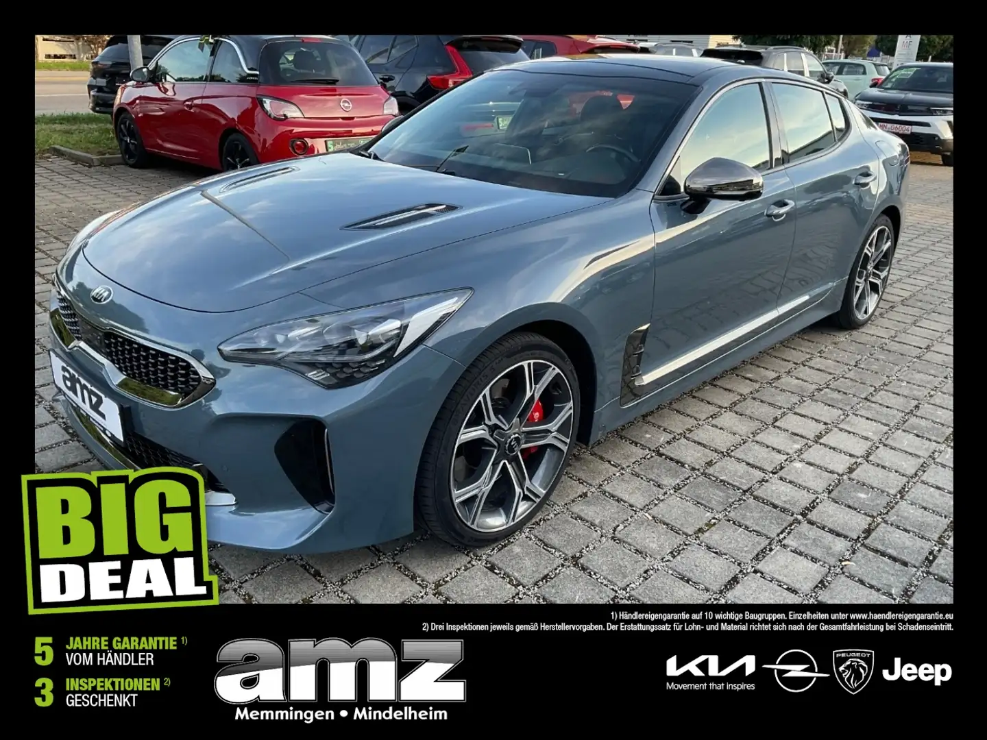 Kia Stinger 3.3 V6 Turbo GT Sportabgasanlage Bastuck Grau - 1