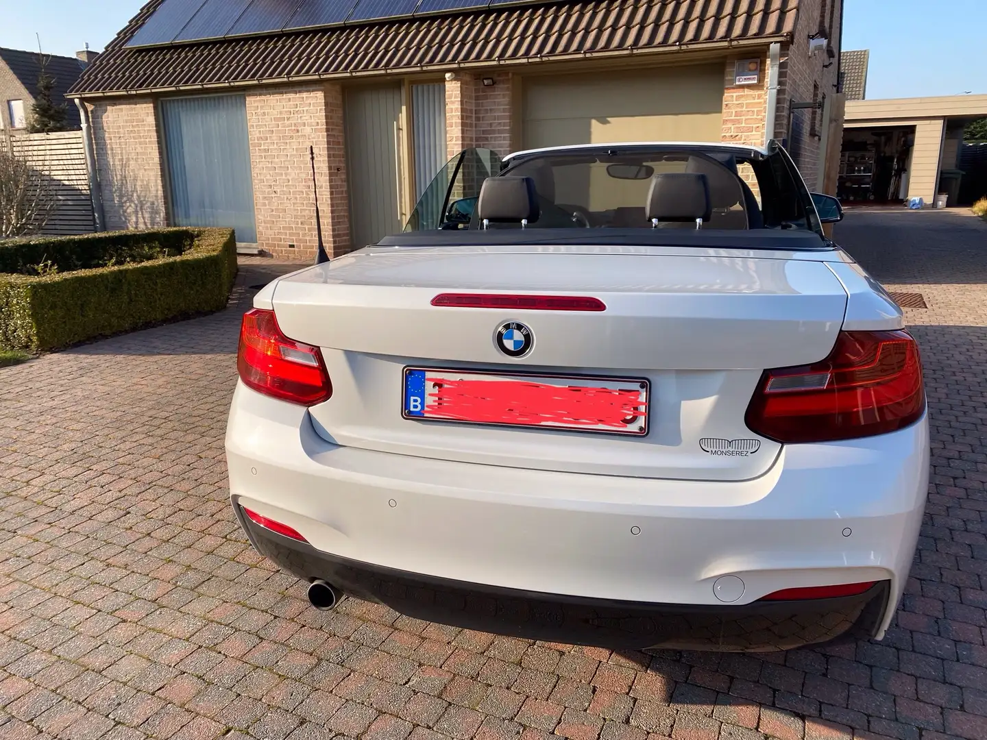 BMW 220 220i Cabrio M Sport Wit - 2