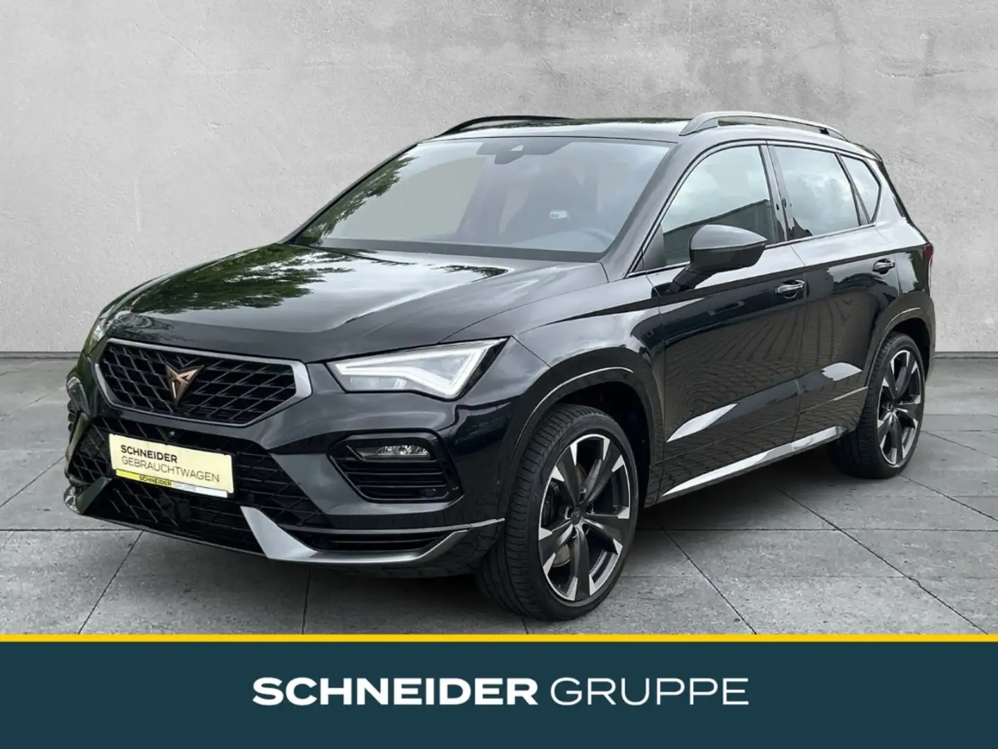 CUPRA Ateca 4Drive VZ LED+NAVI+360+KLIMA+PANO+SPORT Schwarz - 1