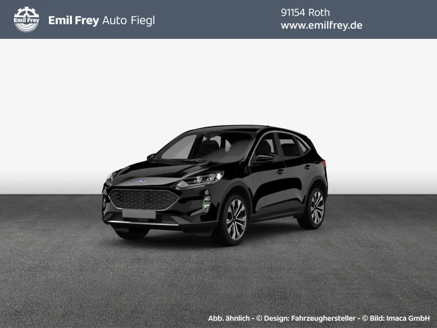 Ford Kuga 1.5 EcoBoost TITANIUM X 110 kW, 5-türig Noir - 1