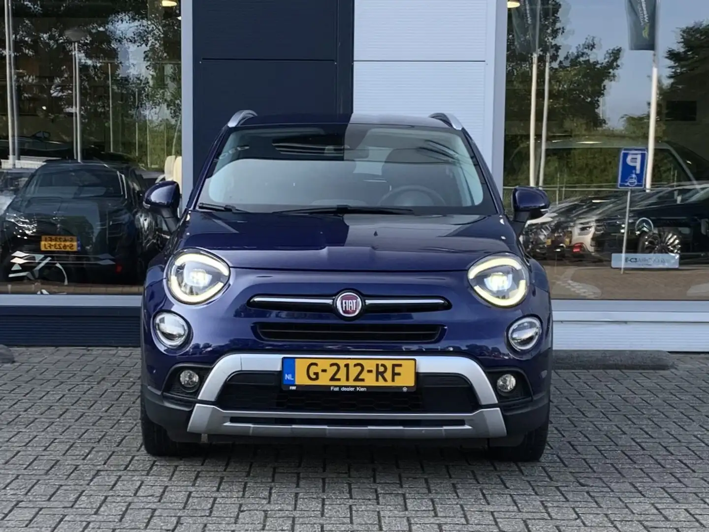 Fiat 500X I 120pk City Cross | Navigatie | Climate control | Blauw - 2