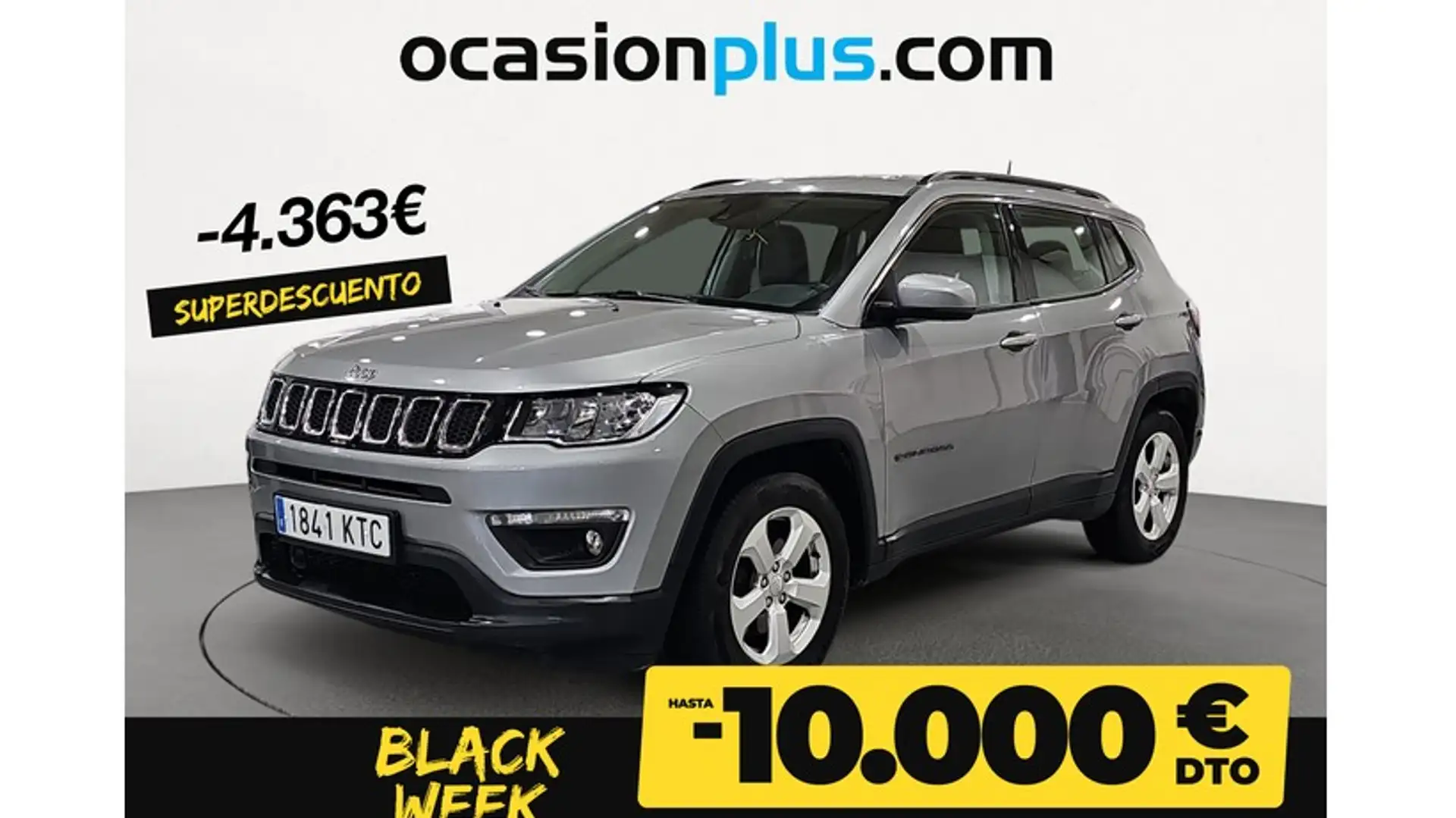 Jeep Compass 1.4 Multiair Longitude 4x2 103kW Gris - 1