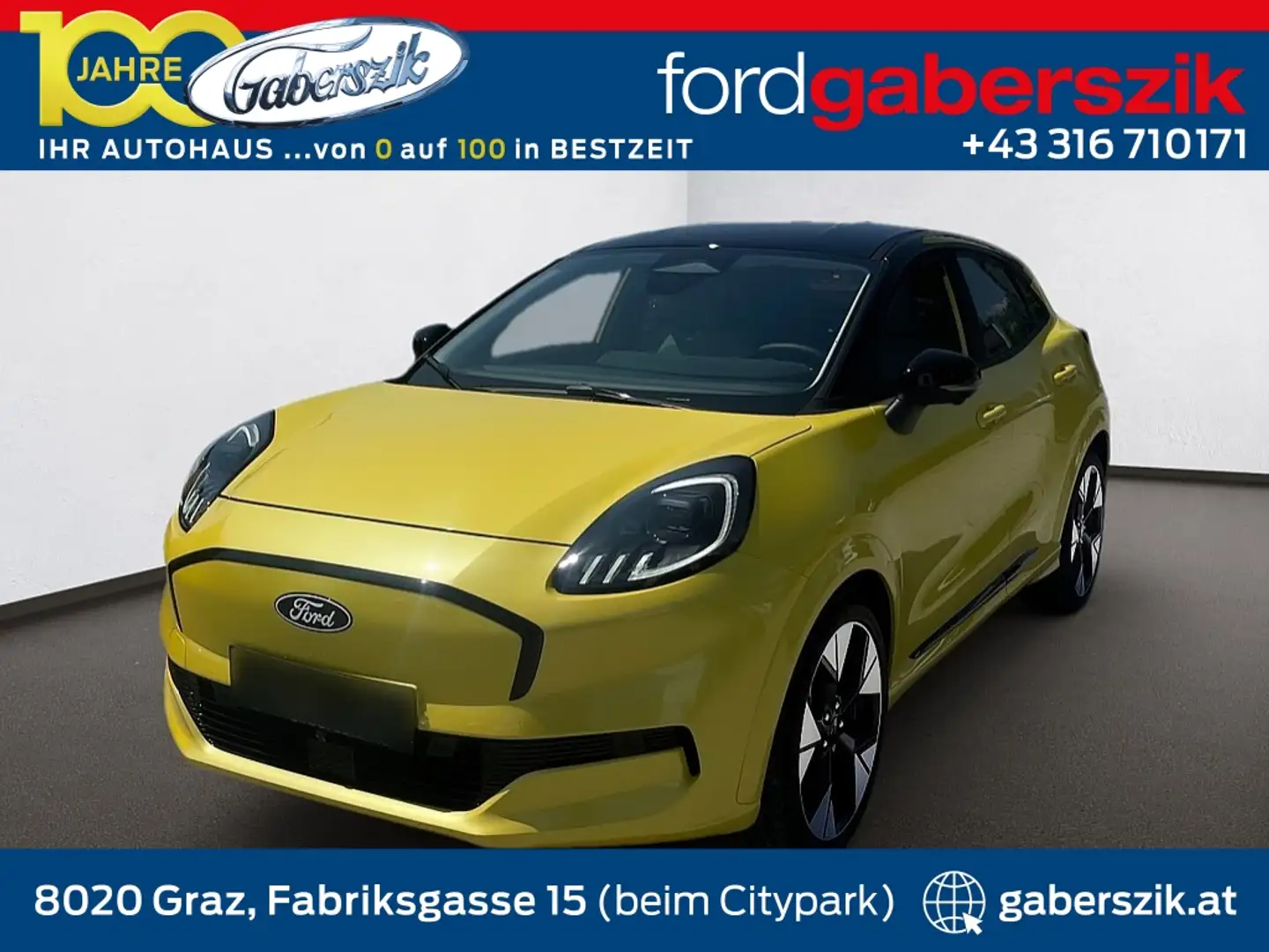 Ford Puma E-Gen 43kWh Premium Gelb - 1