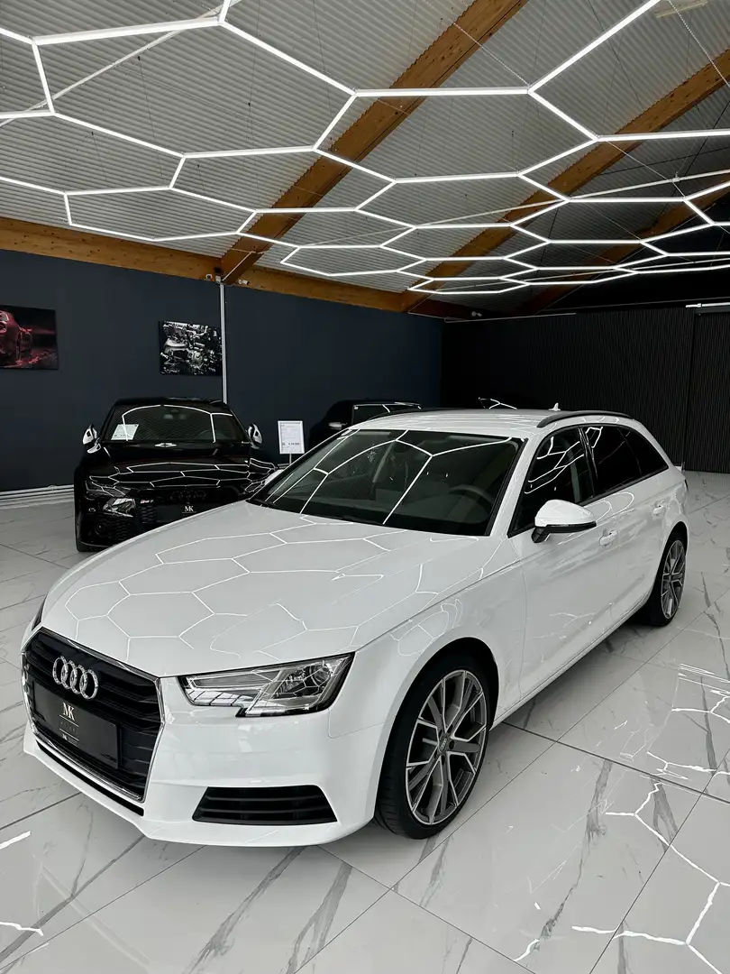 Audi A4 2.0 TDI basis ultra Weiß - 1