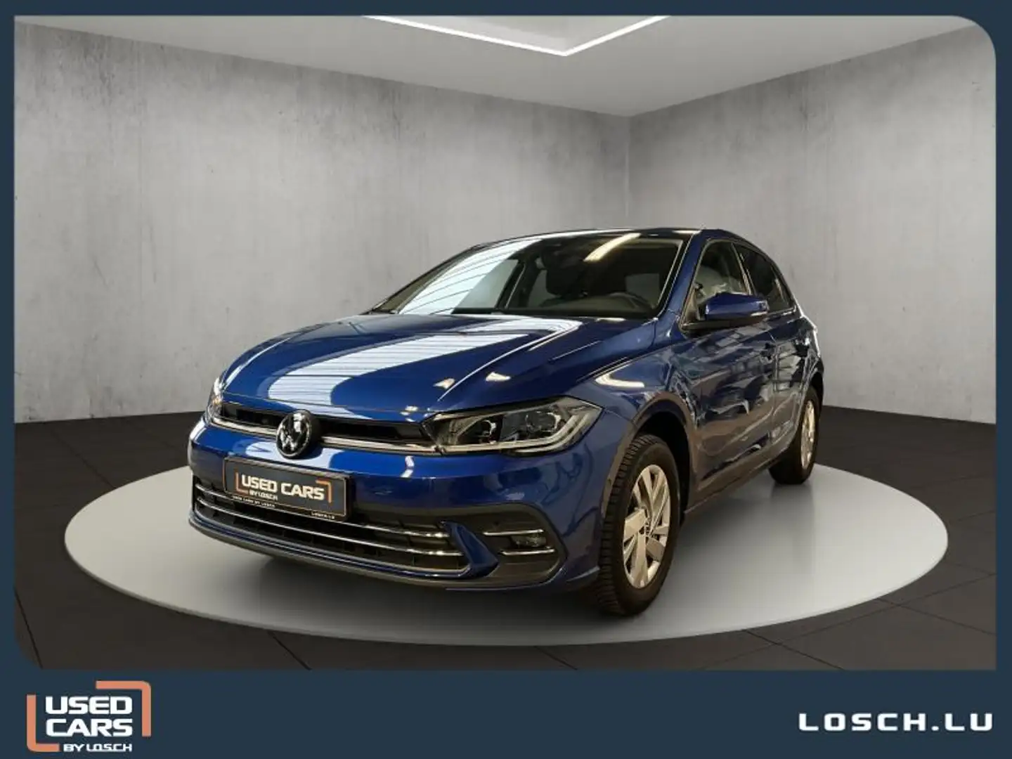 Volkswagen Polo Style+DSG+LED+Digital Bleu - 1