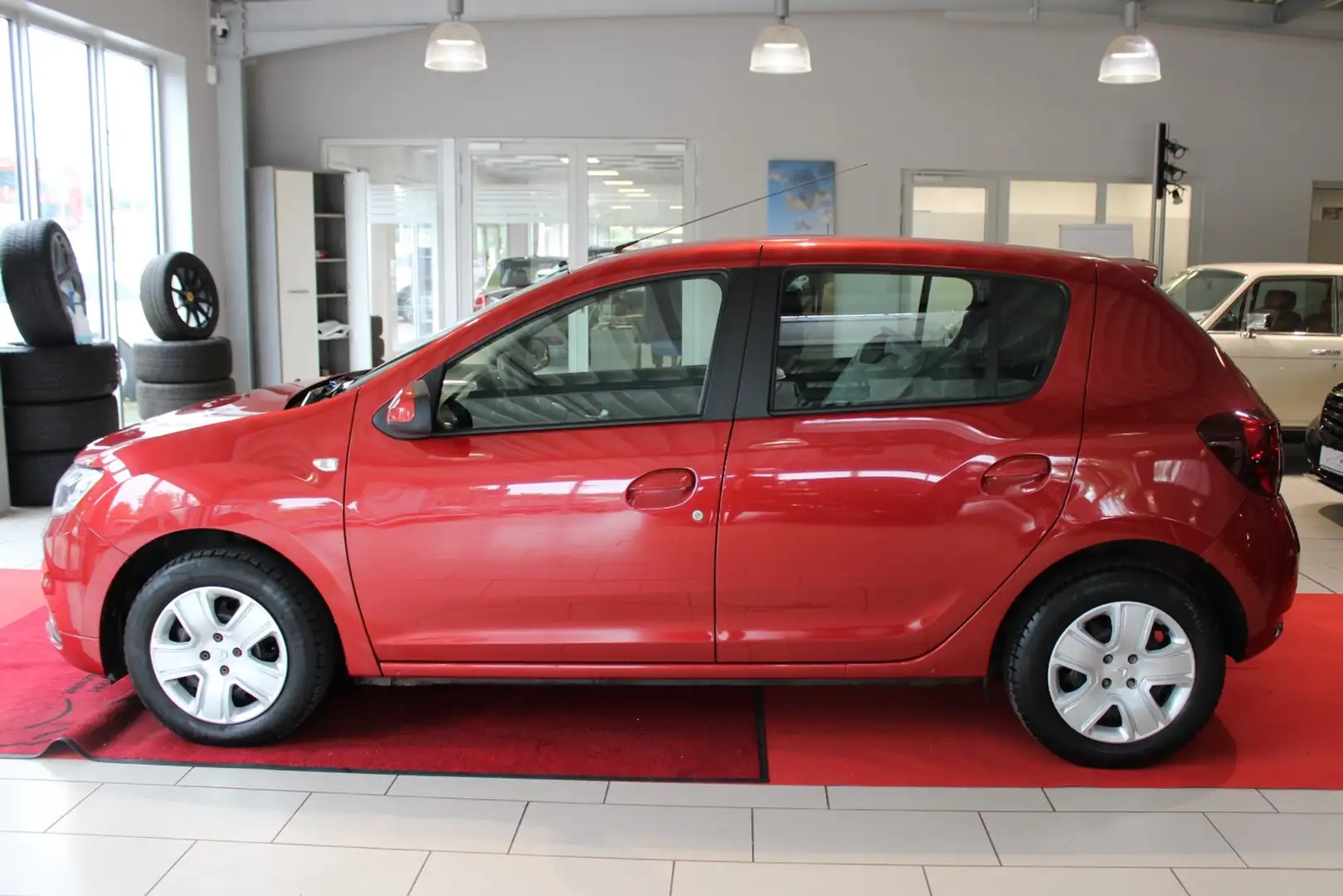 Dacia Sandero II TCe 90 S&S *TÜV-NEU/AUTOMATIK/KAMERA* Rot - 2