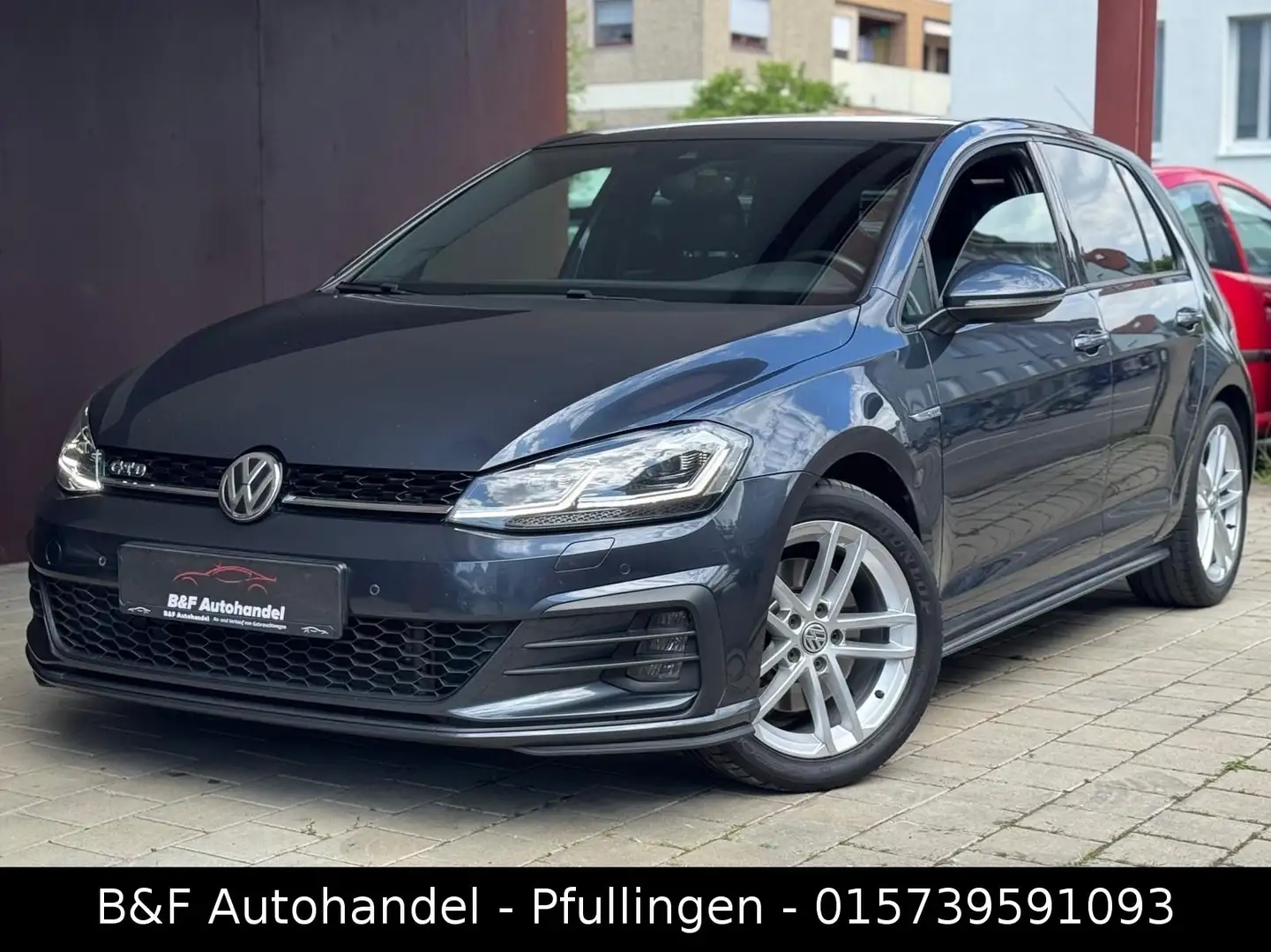 Volkswagen Golf VII GTD Facelift DSG|Virtual|ACC|CAM Blau - 1