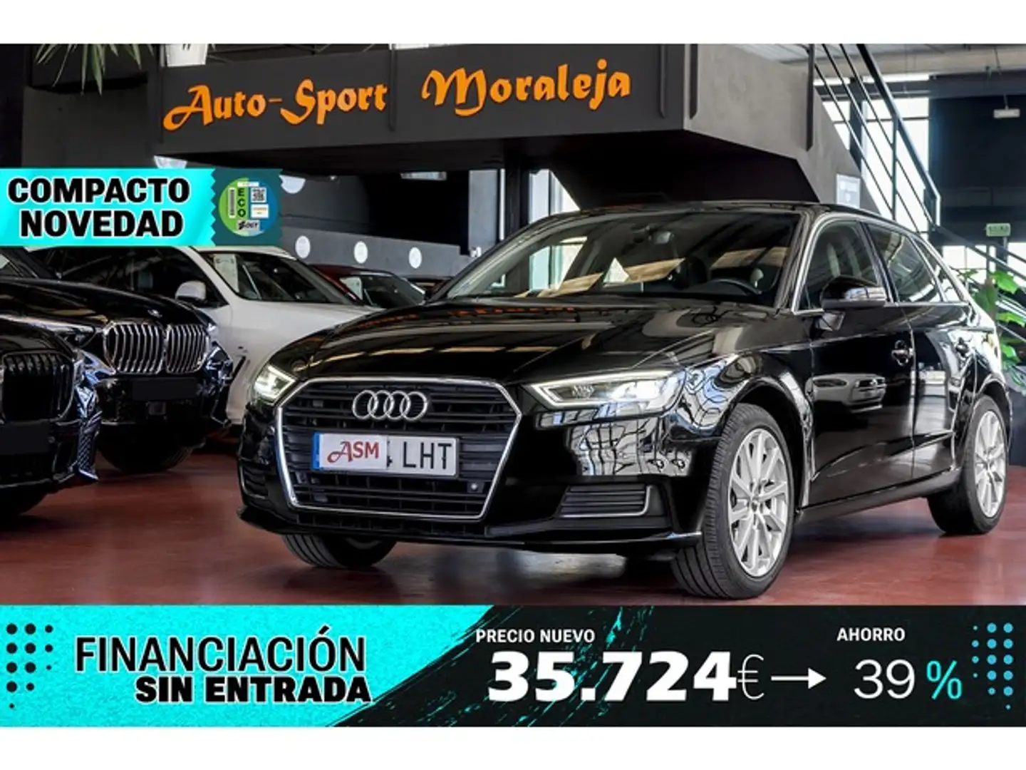 Audi A3 Sportback 30 g-tron Design S tronic 96kW Schwarz - 1