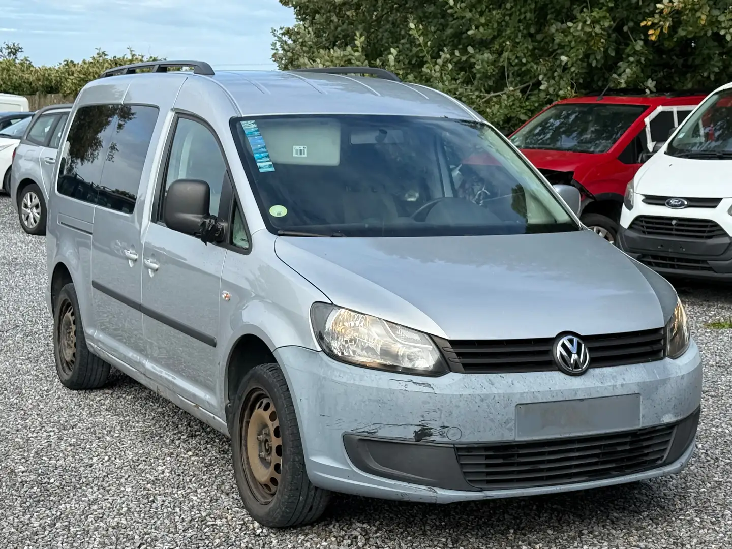 Volkswagen Caddy Caddy Maxi Life 1.6 CR TDi -7 PLCS - MARCHND-EXPRT Plateado - 2