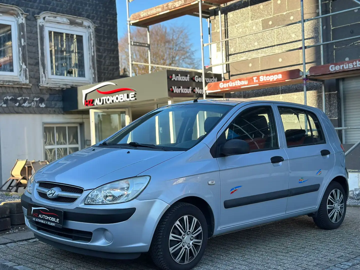 Hyundai Getz 1.1 Basis Edition-Plus *PDC*USB*SERVO*TÜV Plateado - 1
