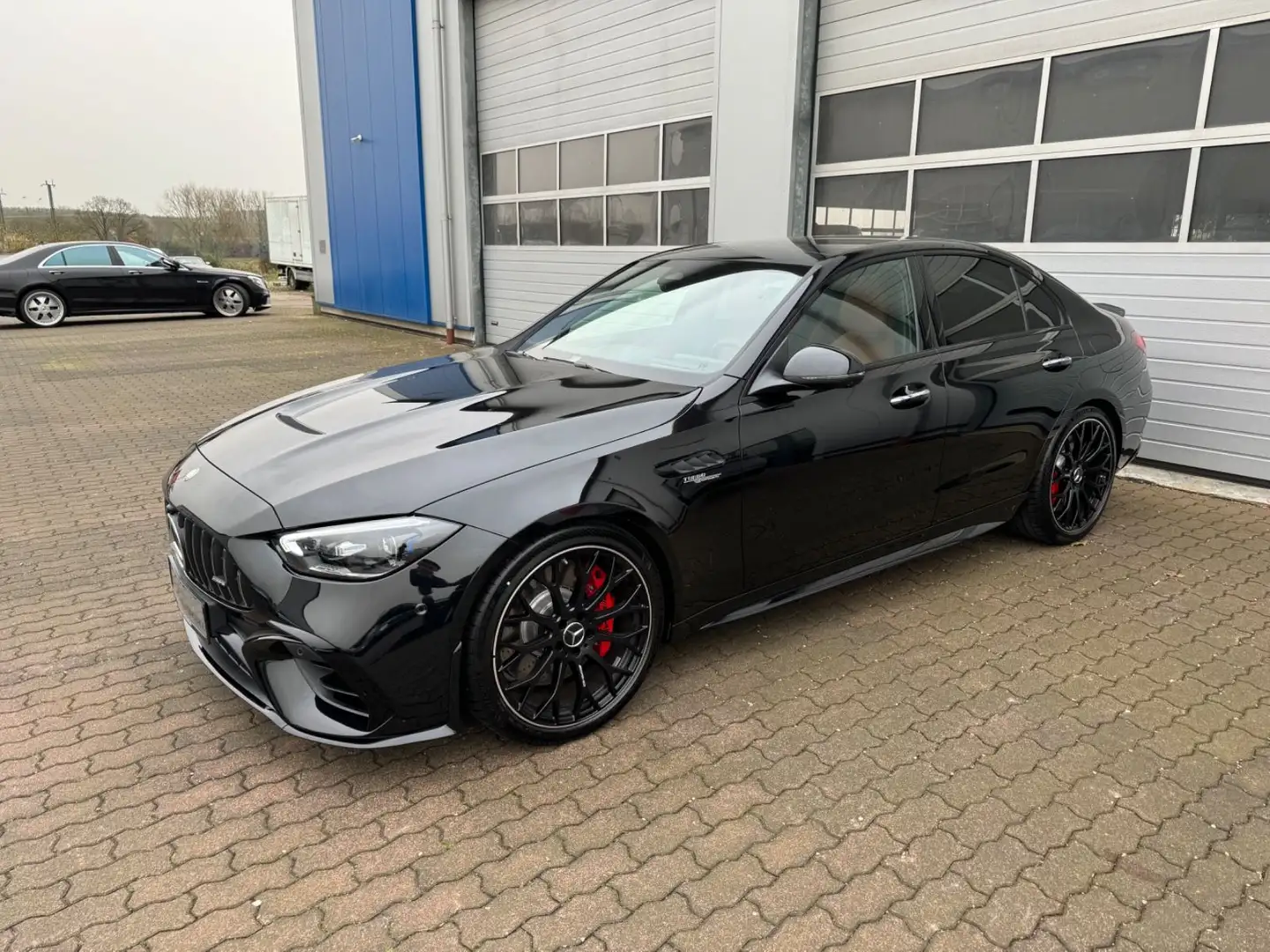 Mercedes-Benz C 63 AMG C 63 S E PERFORMANCE AMG/360°/HEAD-UP/CABRON/LED Fekete - 2