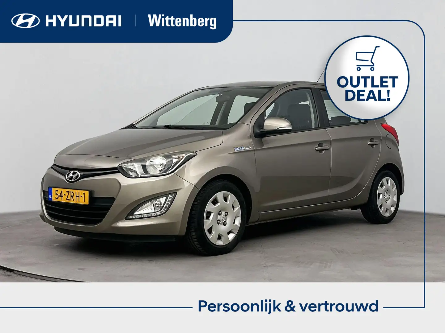 Hyundai i20 1.2i i-Motion | 12 maanden garantie!  | Airco | Ra Bruin - 1