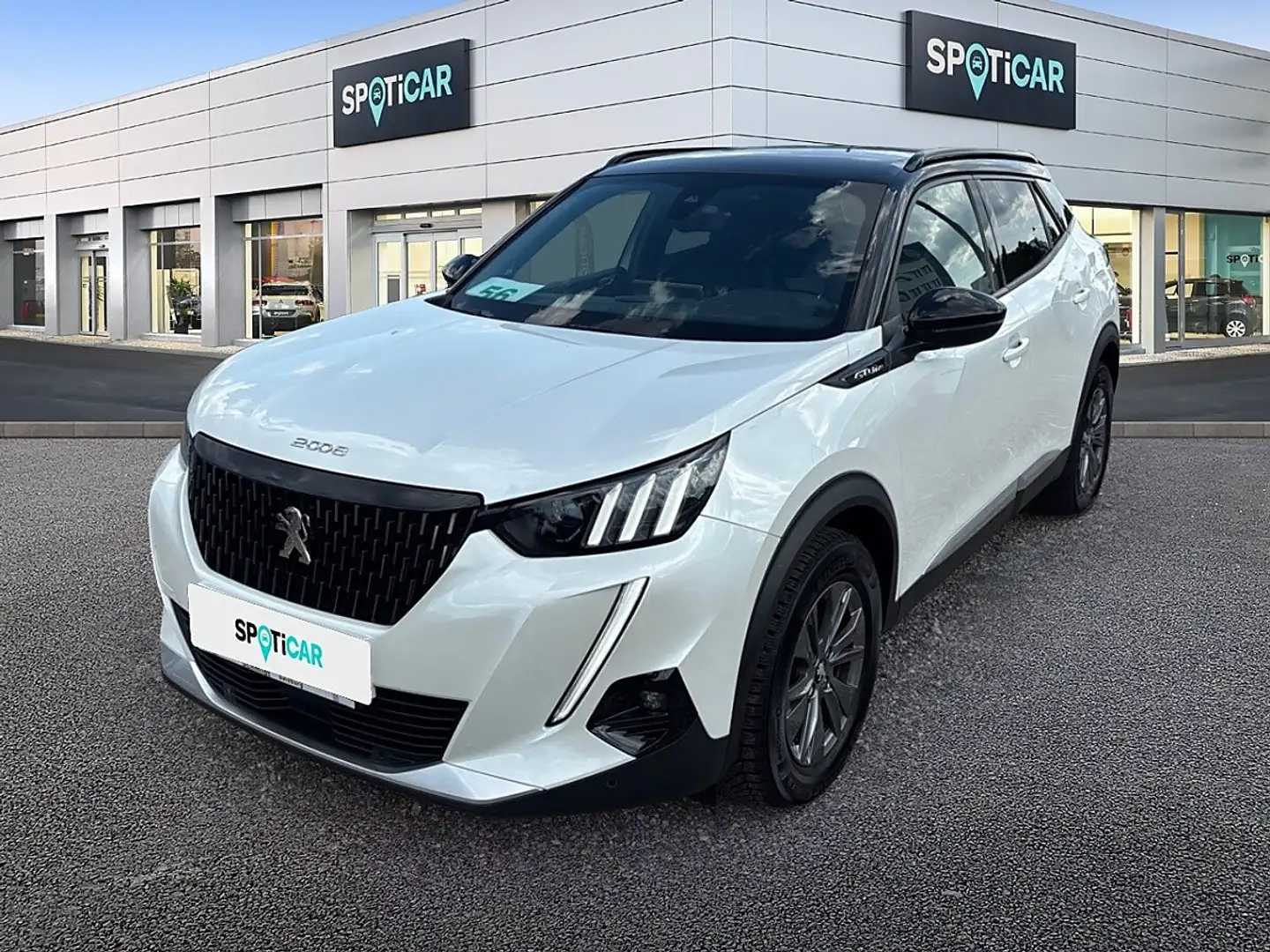 Peugeot 2008 1.2 PureTech 130 GT Line (EURO 6d) Weiß - 1
