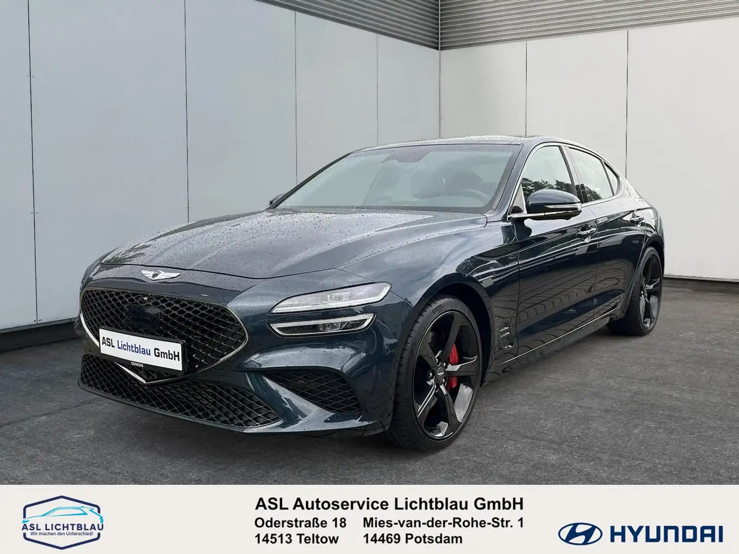 Genesis G70 2.0T RWD Sport Comfort Seat Pack & Lexicon Audi... Albastru - 1
