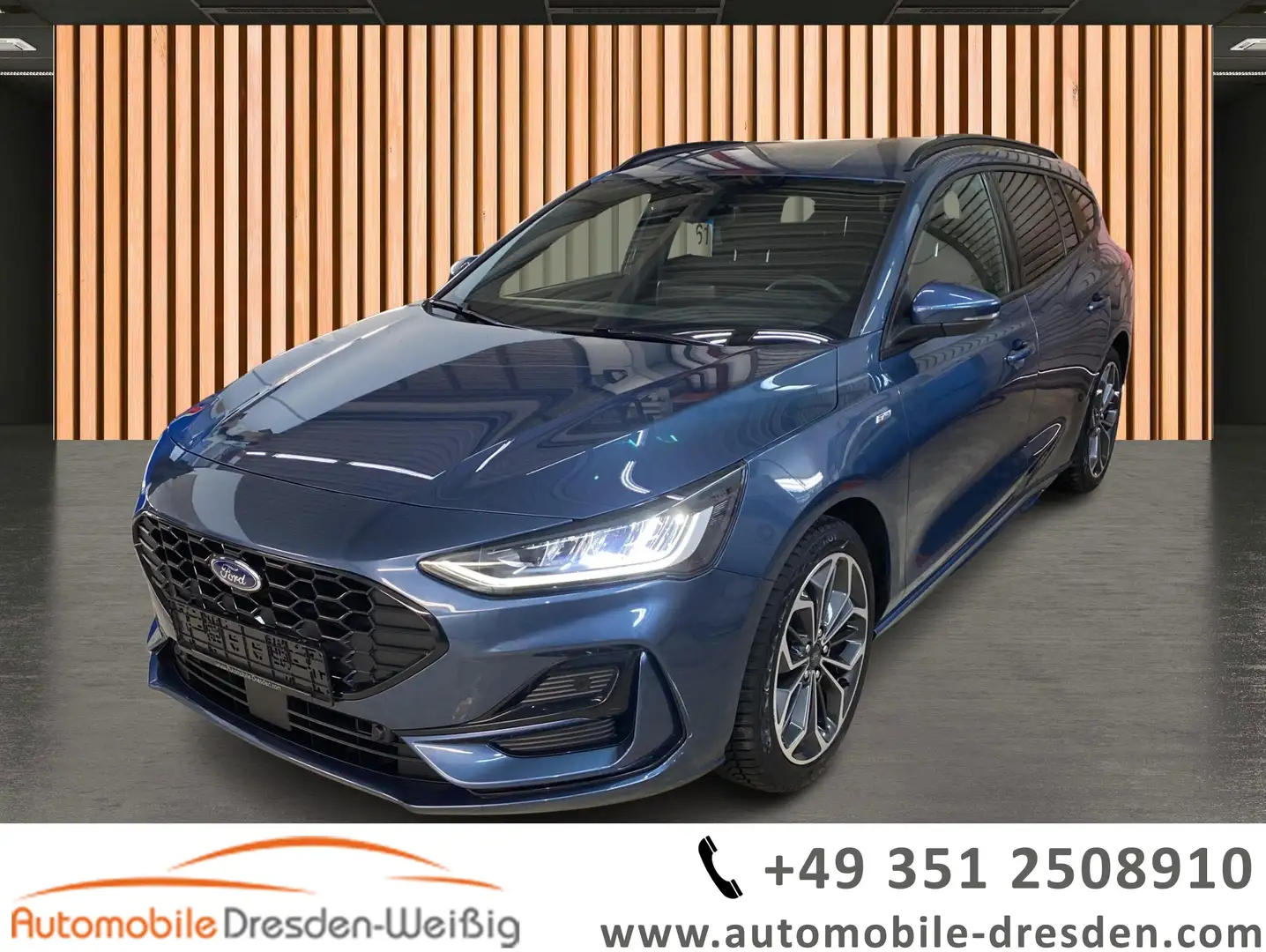 Ford Focus Turnier 1.0 EcoBoost ST-Line*ACC*Kamera* Azul - 1