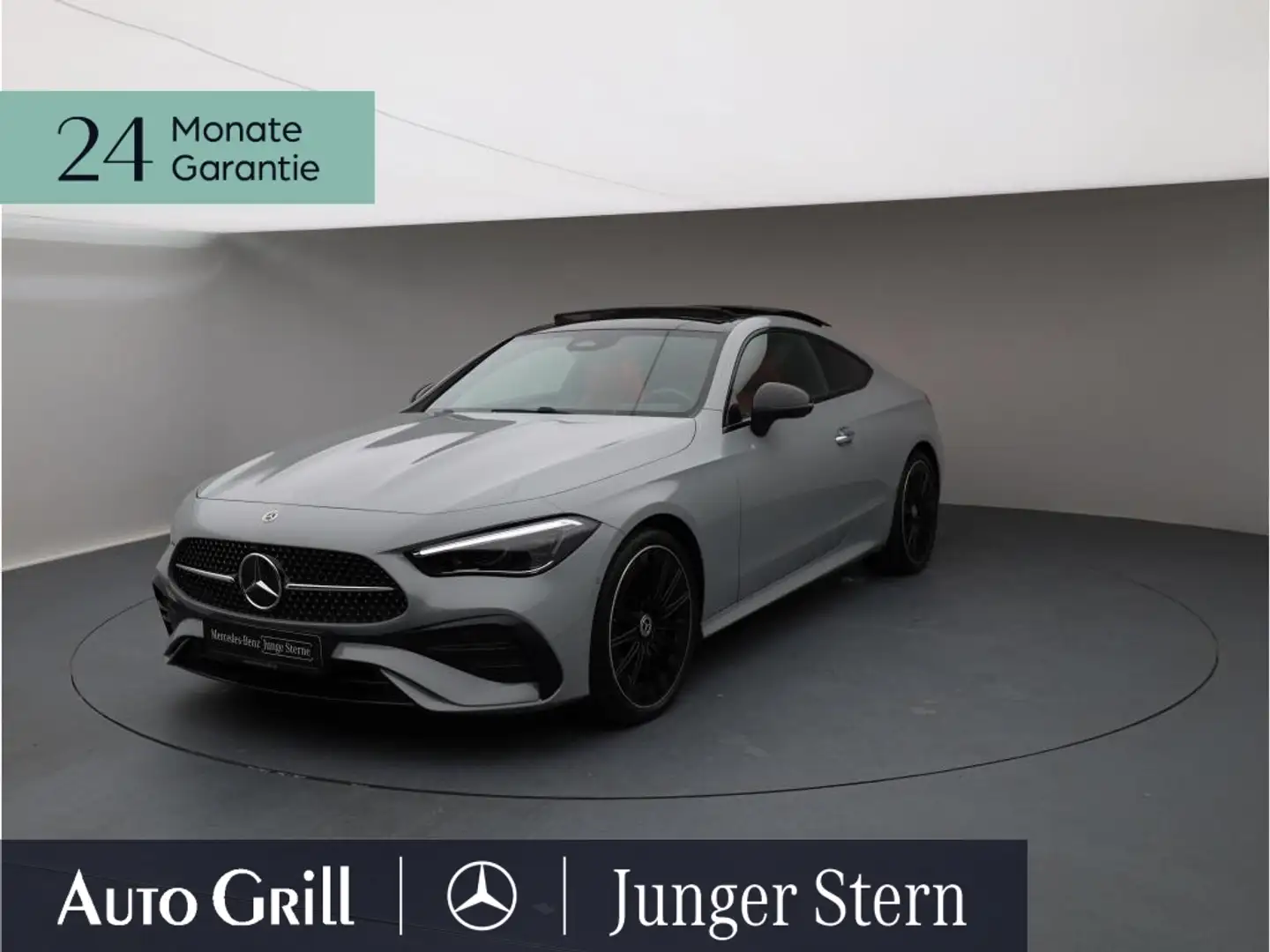 Mercedes-Benz CLE 220 d AMG Night 20 Zoll 360 Burm Pano AHK Grigio - 2