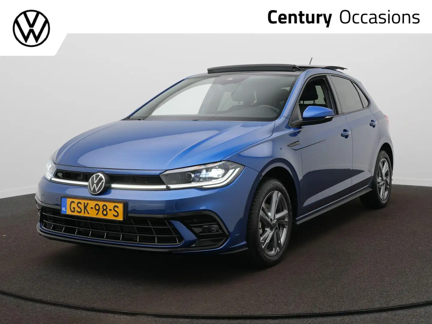 Volkswagen Polo 1.0 TSI R-Line Panoramadak - Clima - Automaat - Na Azul - 1
