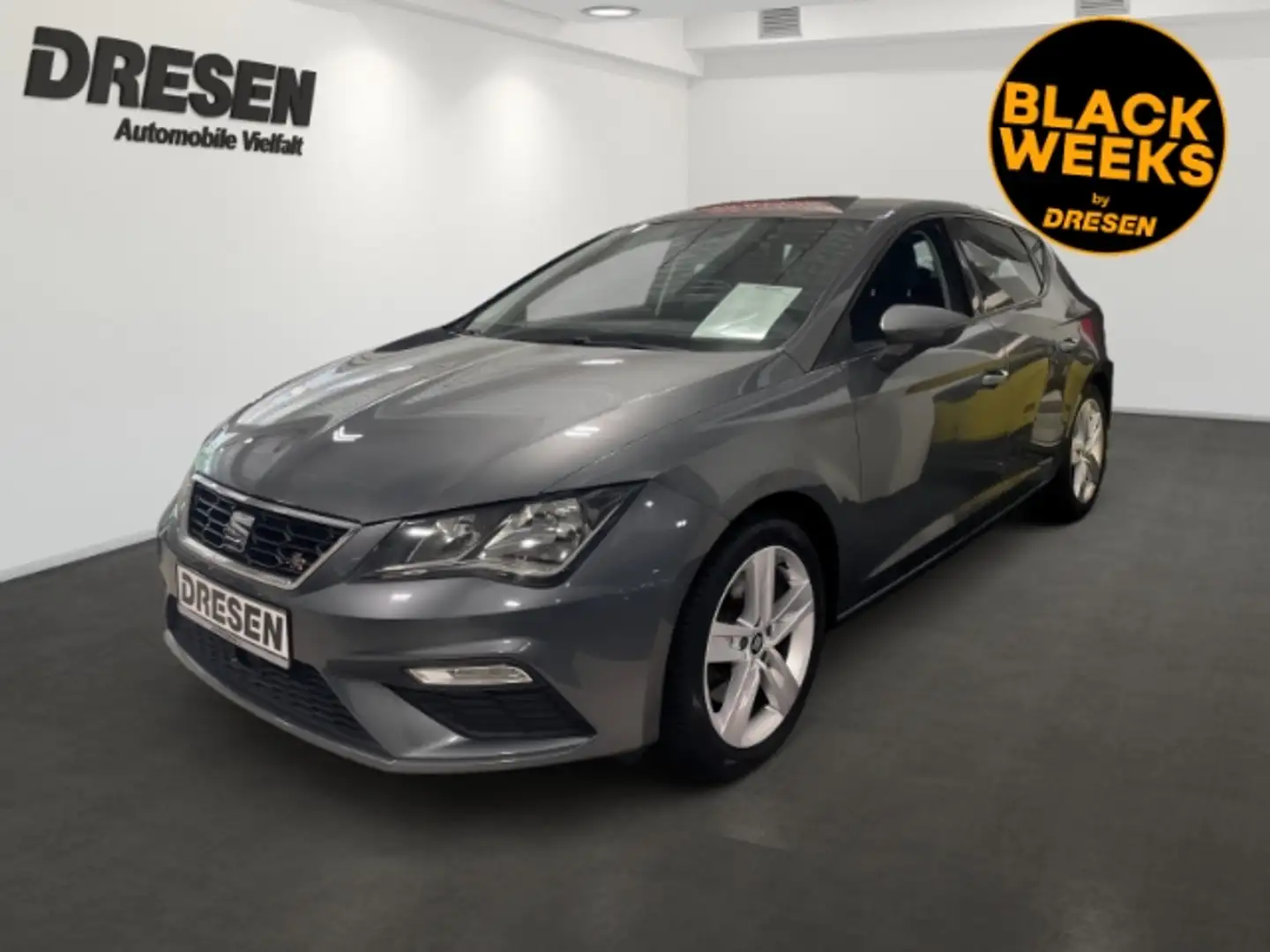SEAT Leon 1.8 TSI FR + Klimaautom. + Notbremsass. + Rückfahr Grau - 1