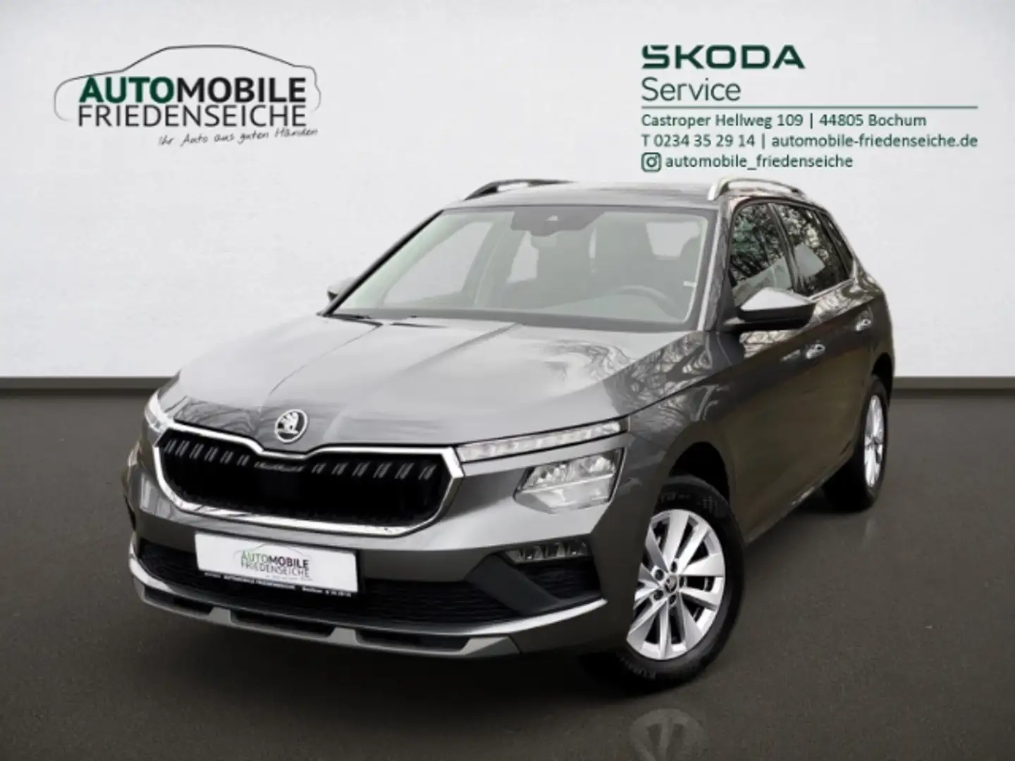 Skoda Kamiq Selection 1.0 TSI DSG Kamera PDC Smart Link Gris - 1