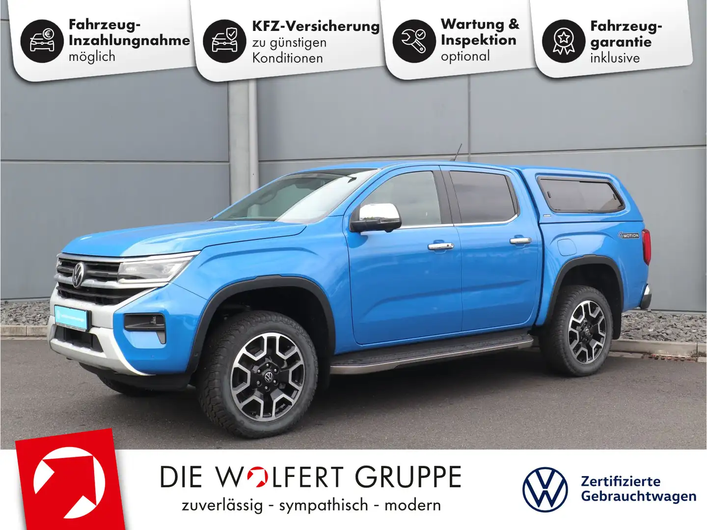 Volkswagen Amarok 3.0 TDI 4Motion Aventura DC HARDTOP ACC L Blu/Azzurro - 1