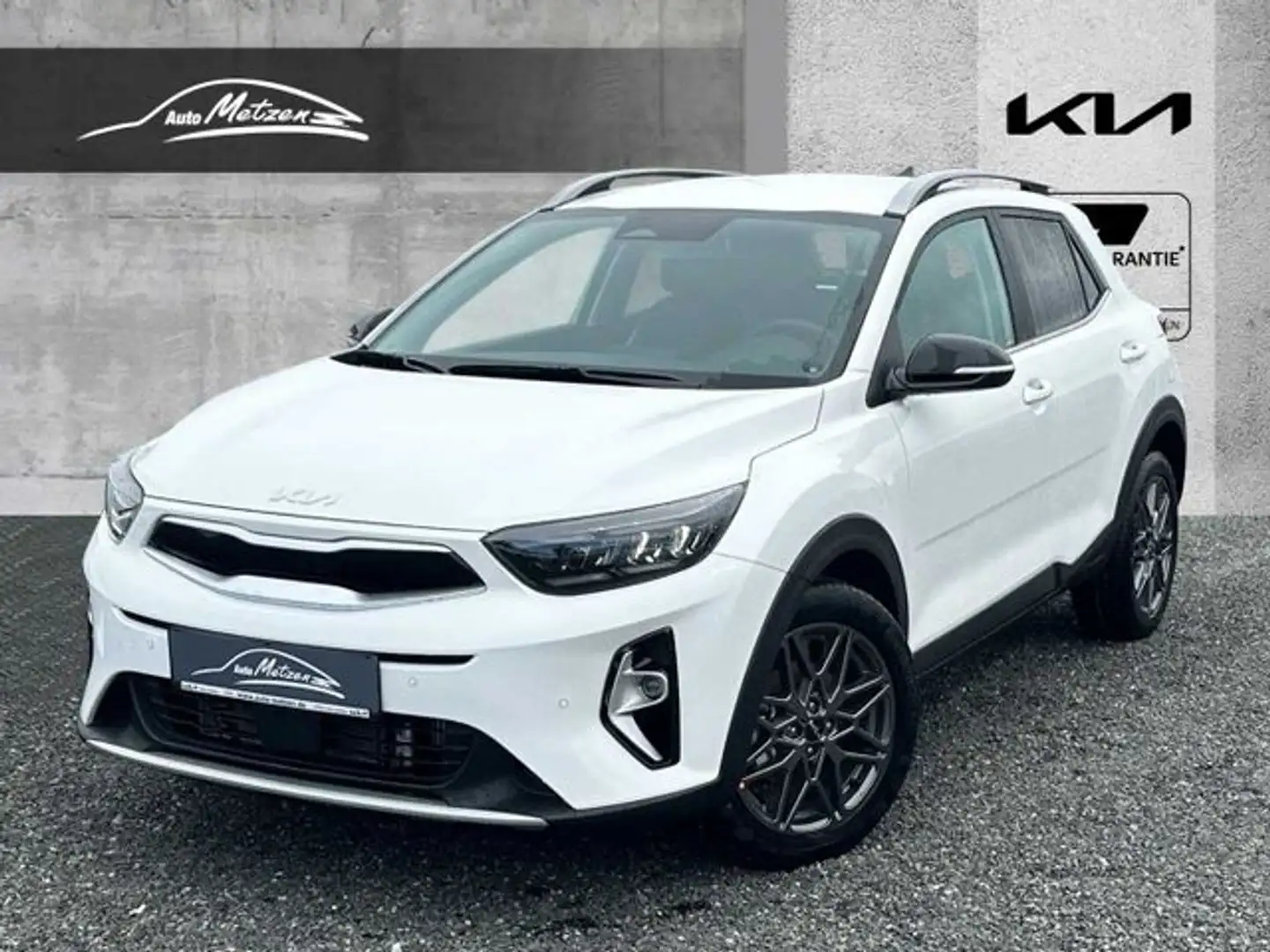 Kia Stonic 1.0 T-GDI Nightline Edition NAVI KAMERA Blanc - 1