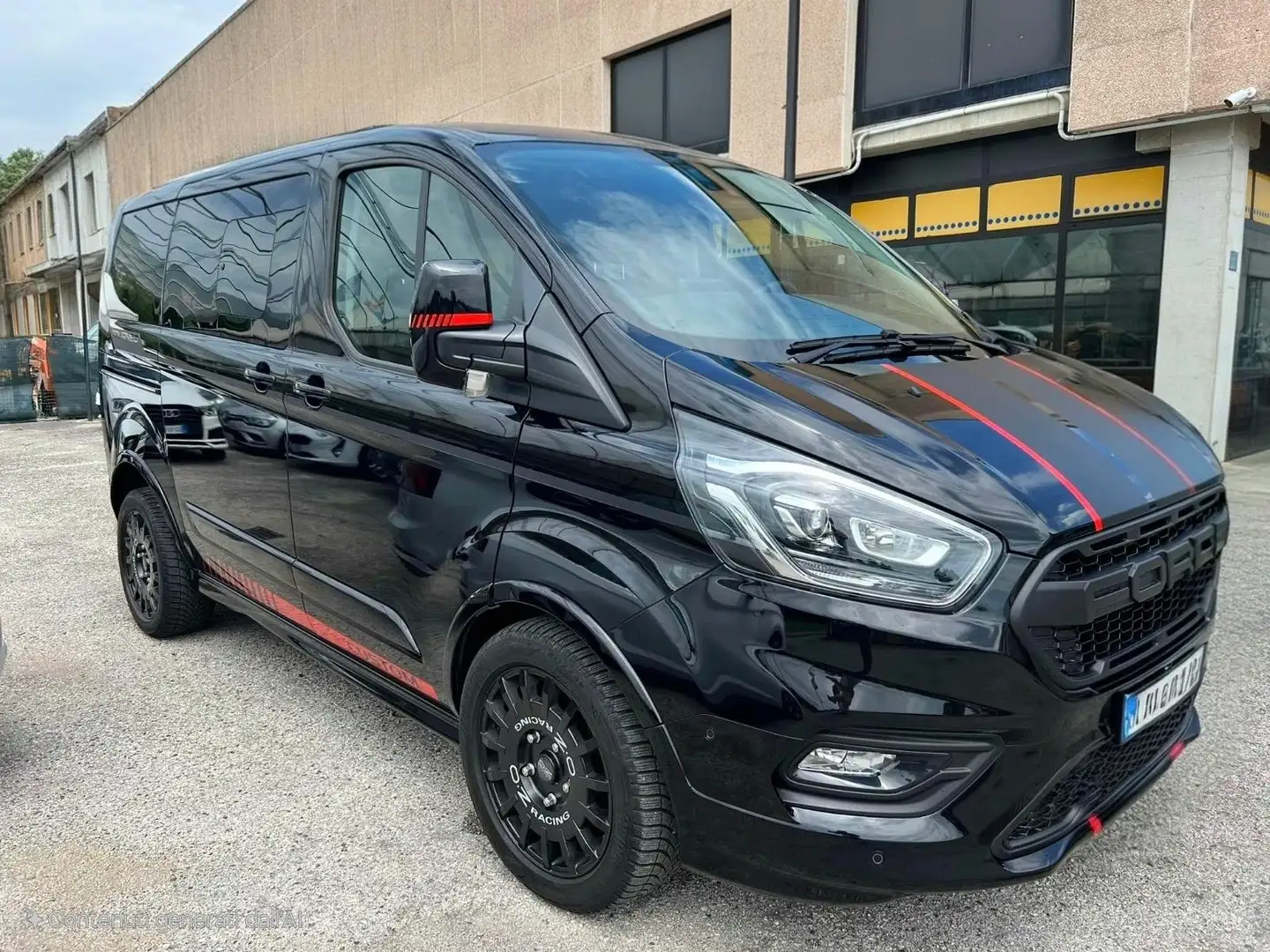 Ford Tourneo Custom Ford Tourneo Custom Sport 320 2021 185 cv Full Nero - 1