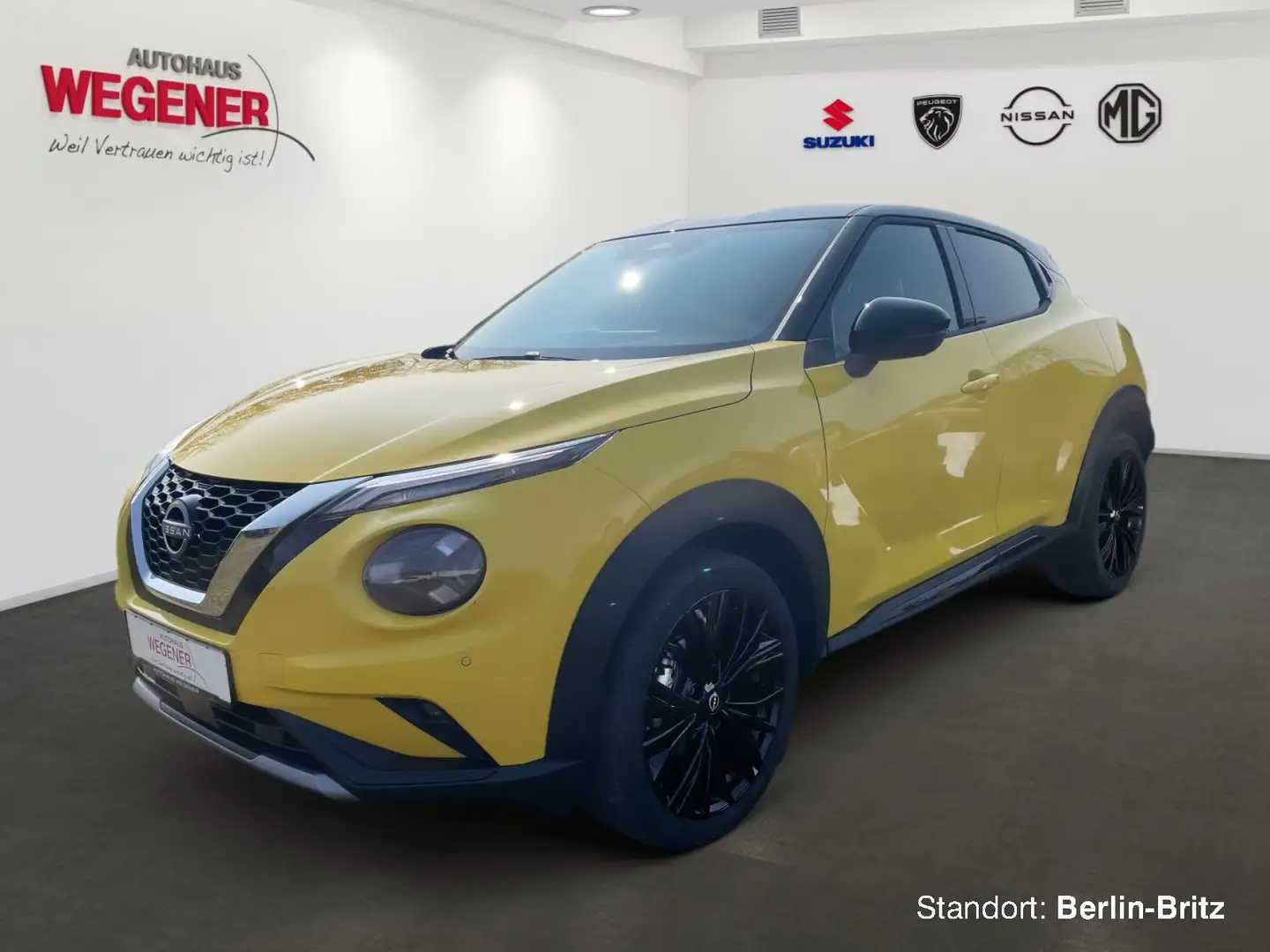 Nissan Juke JUKE N-SPORT 1.0 DIG-T 7DCT BOSE BFS 360°KAMERA Gelb - 1