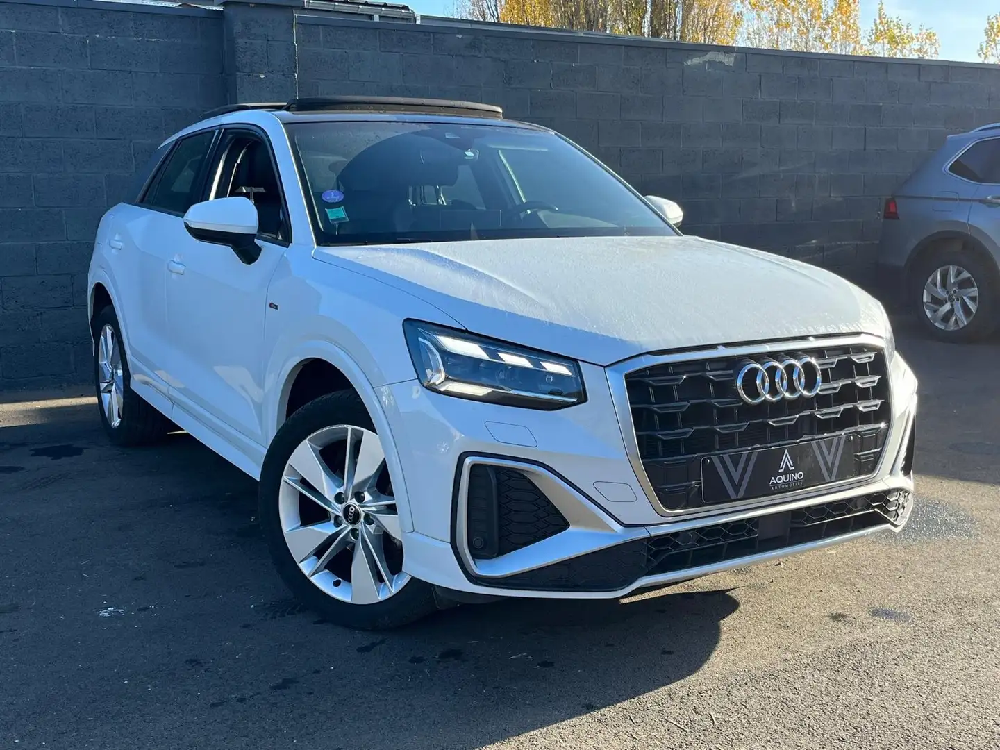 Audi Q2 35 TFSI S line / TOIT OUVRANT / CUIR Blanco - 1