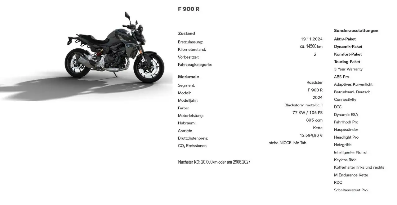 BMW F 900 R